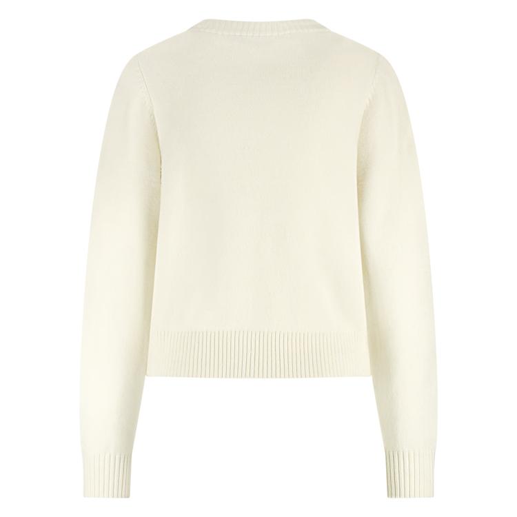 Intarsia Pullover | Off White
