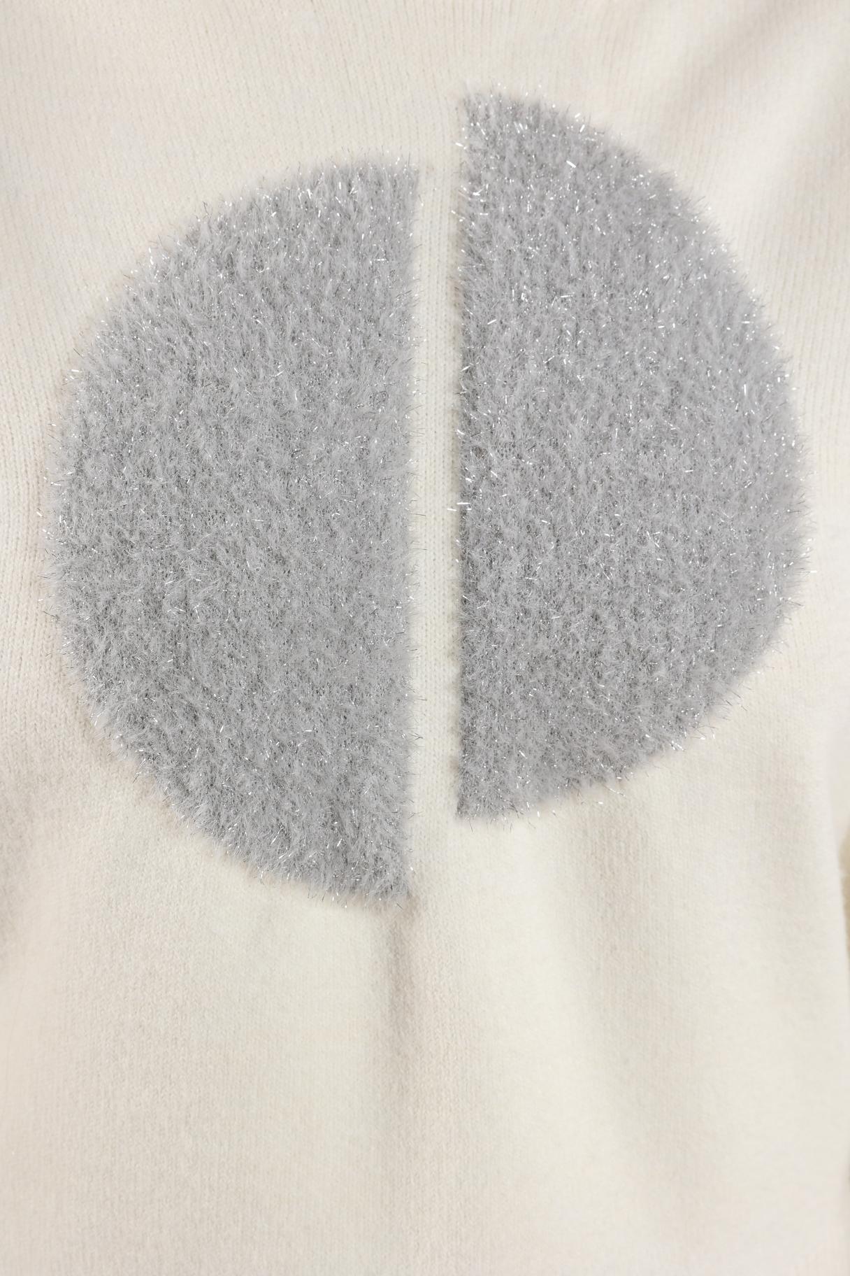 Intarsia Pullover | Off White