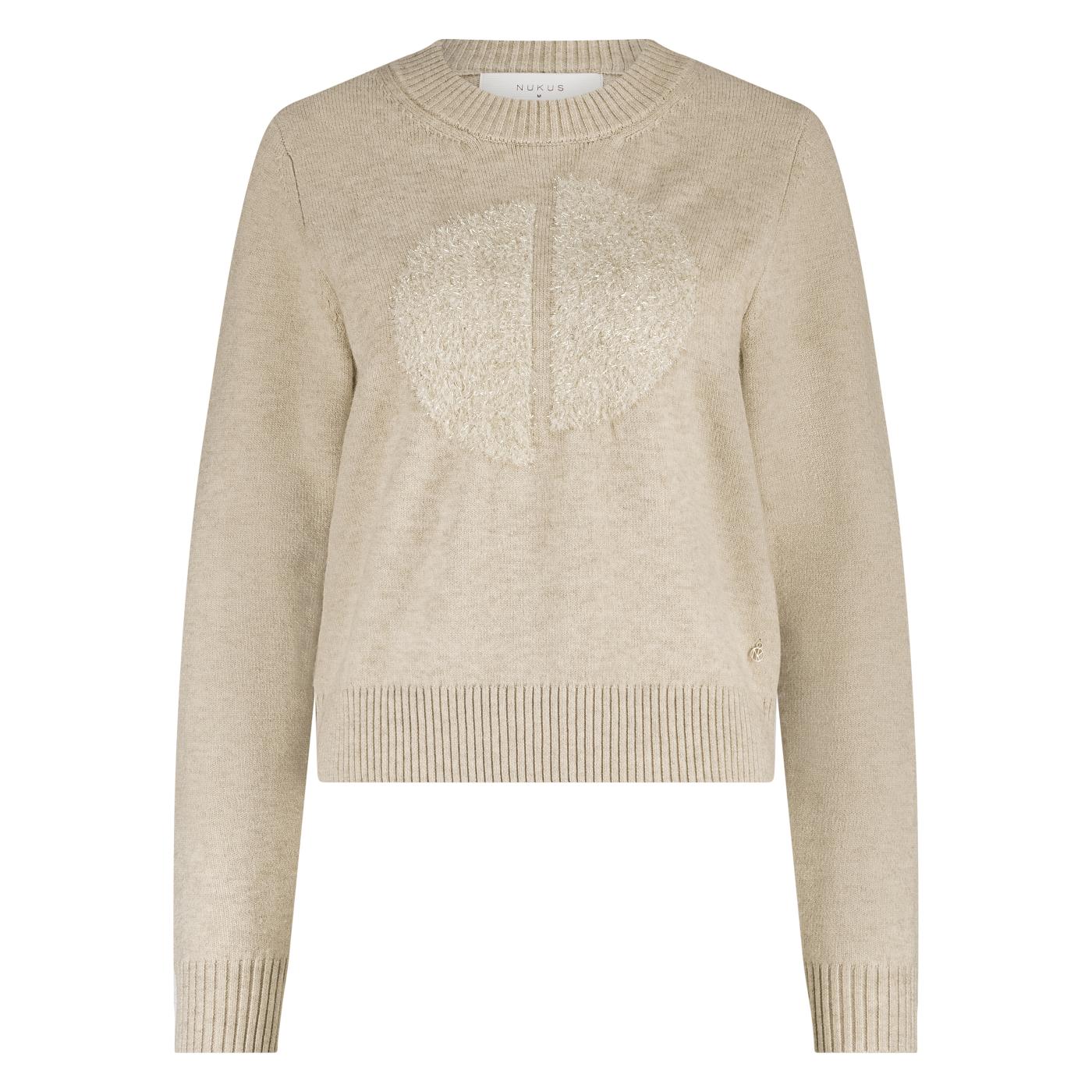 Intarsia Pullover | Sand