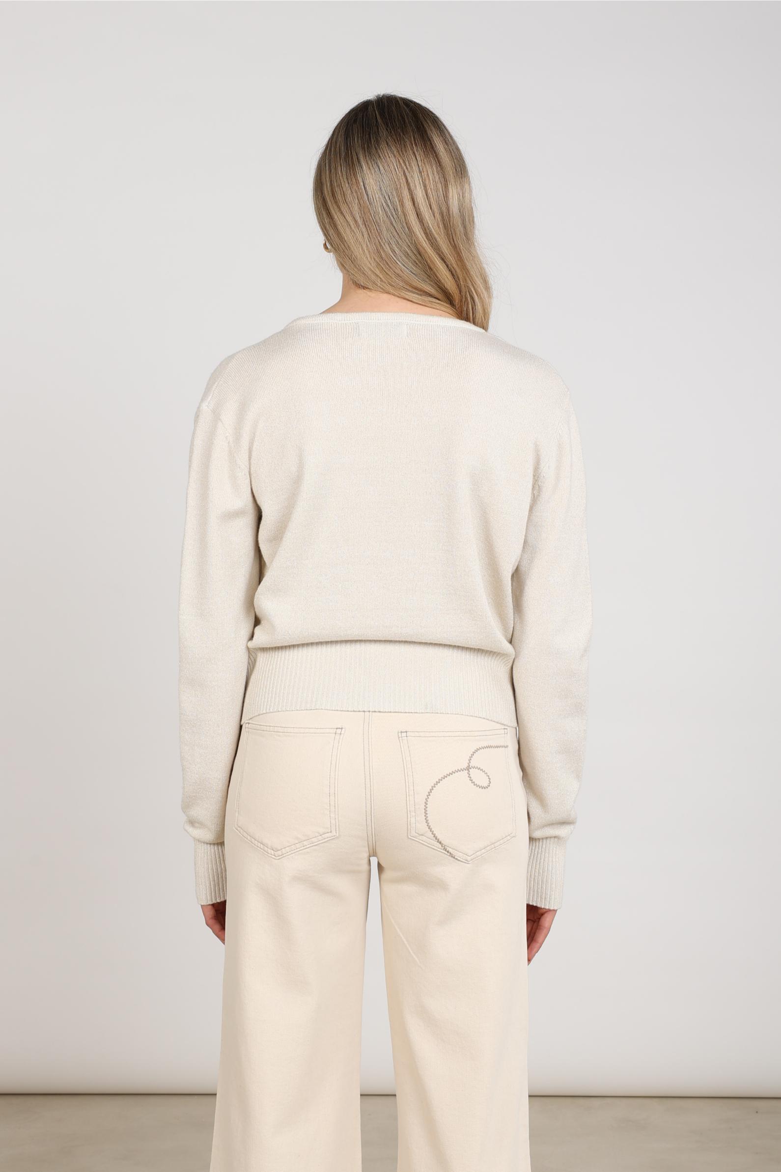 Kolli Pullover Lurex | Off White
