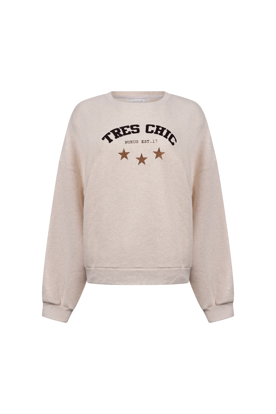 Star Pullover | Sand Melange
