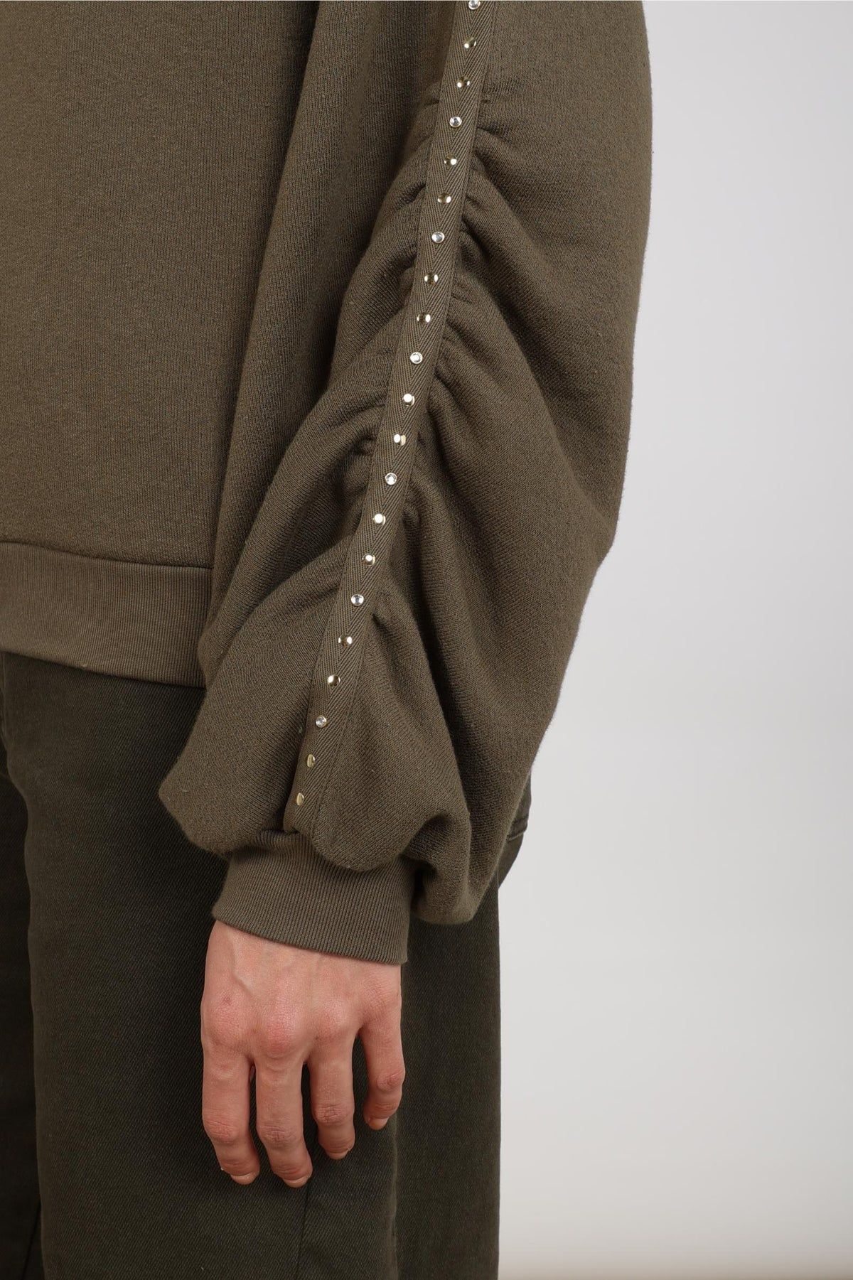 Olivia Pullover Studs | Moss