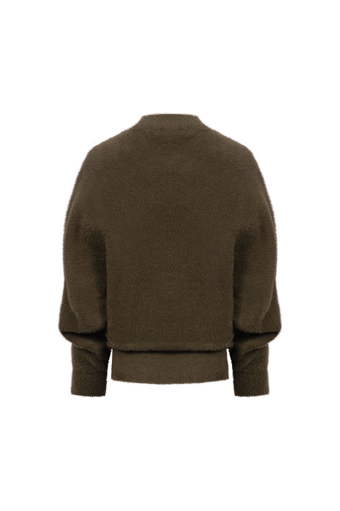 Beau Pullover-Wickeloberteil | Moos