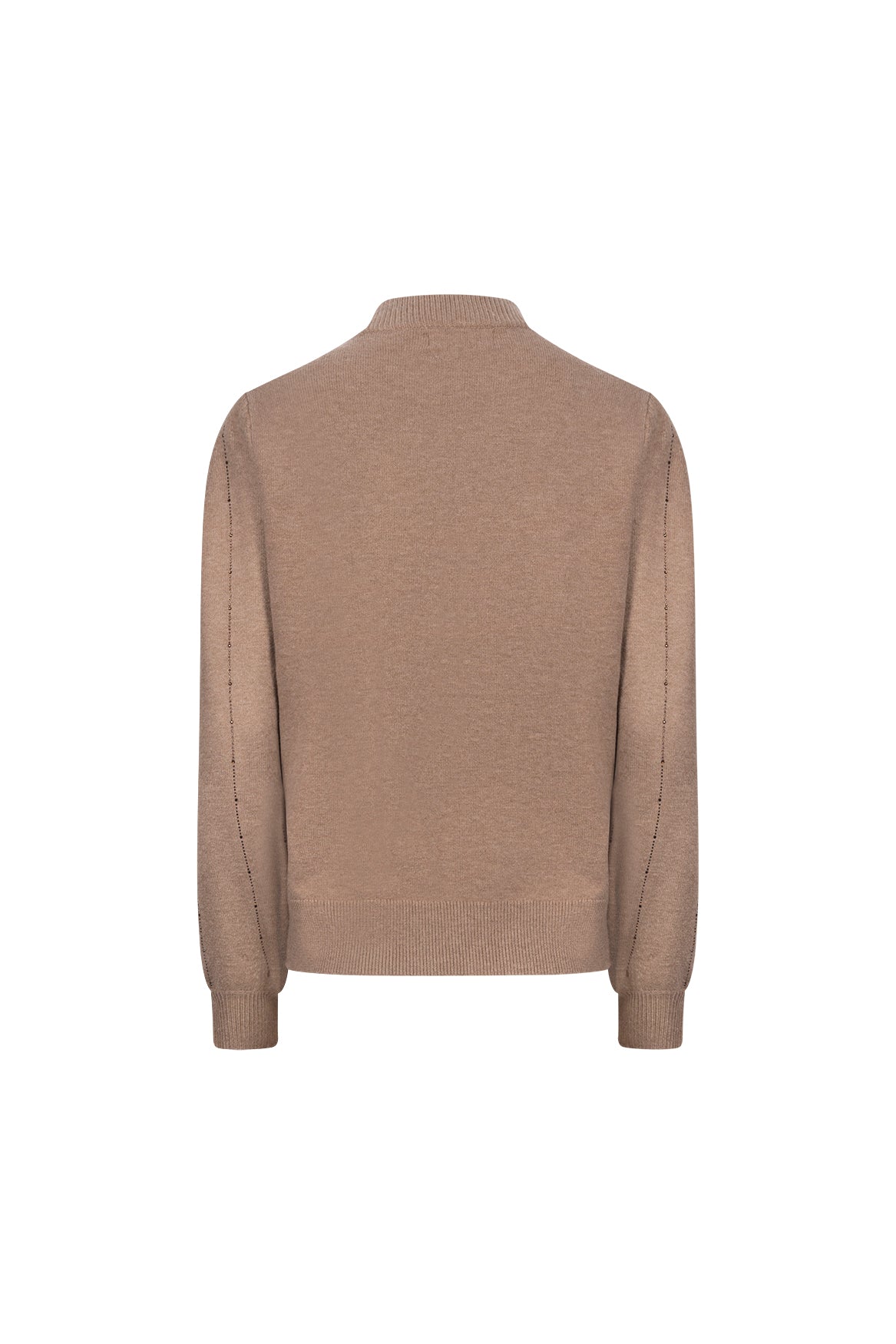 Molly Pullover Strass | Taupe