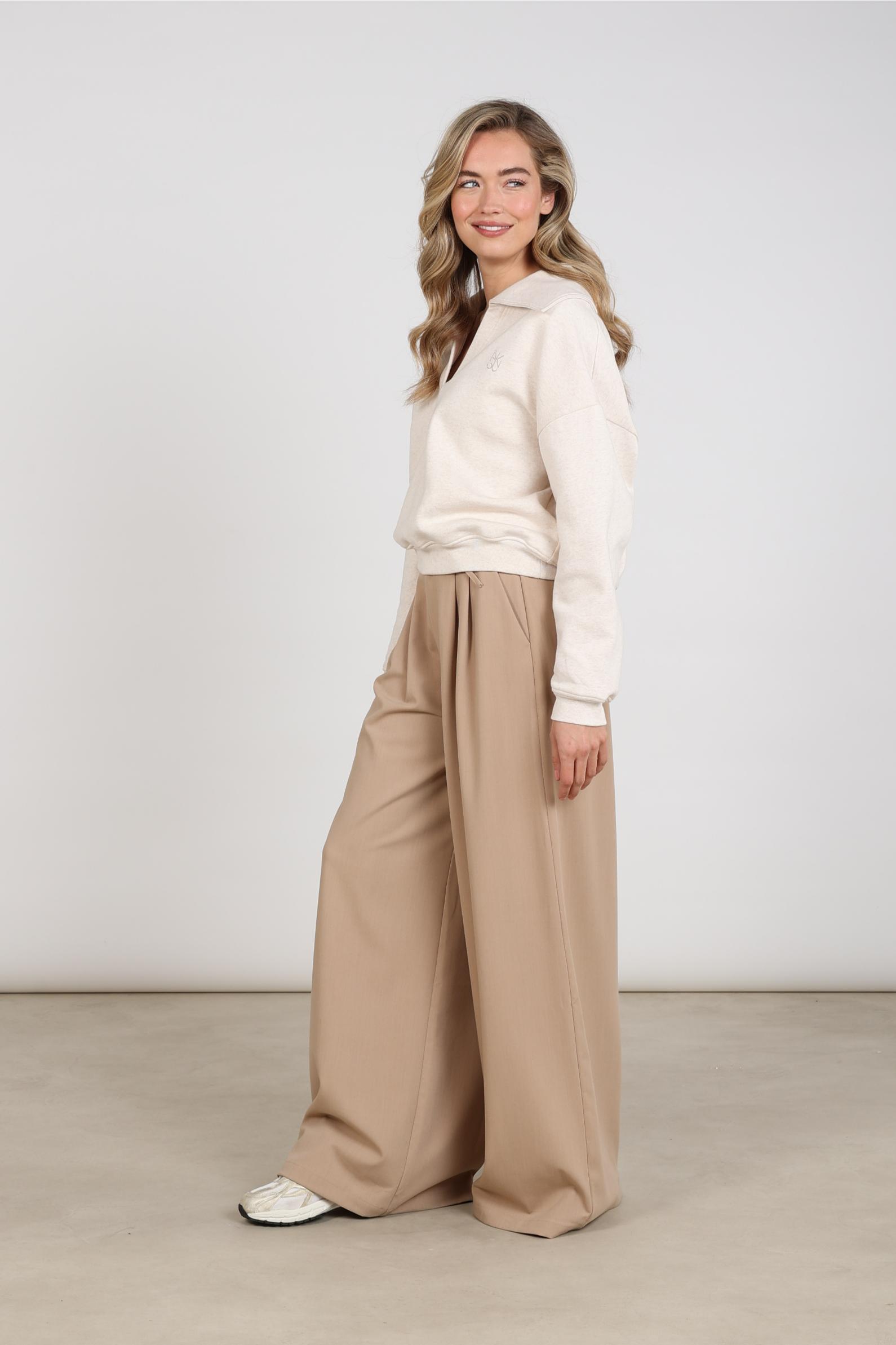 Nicky Pullover | Sand Melange