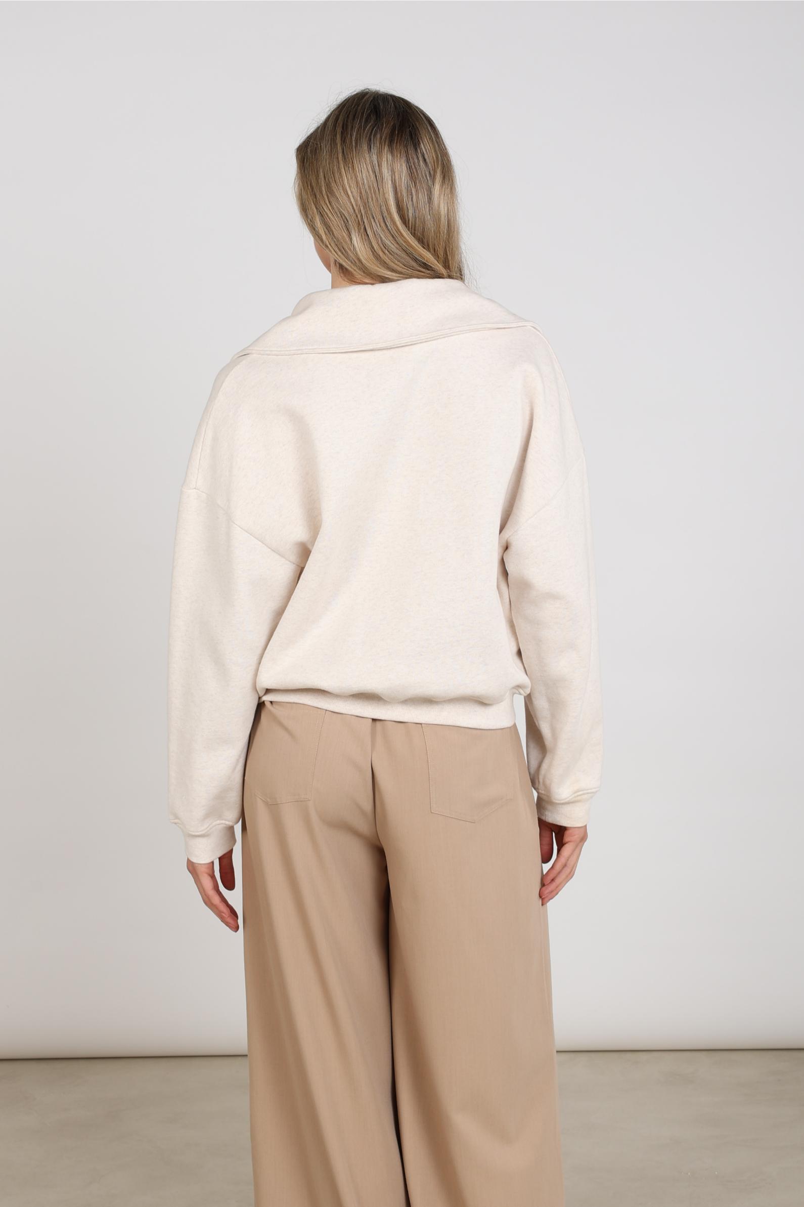 Nicky Pullover | Sand Melange