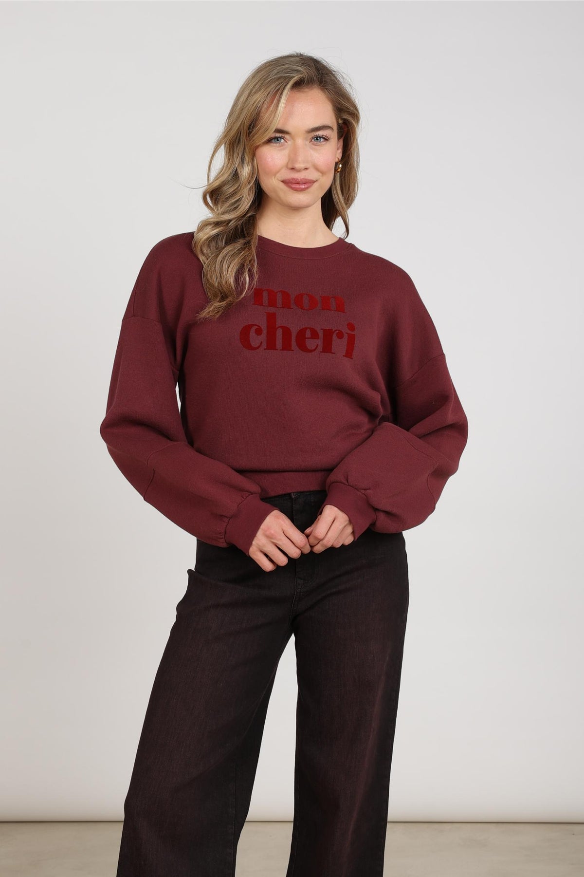 Nicola Pullover | Cherry