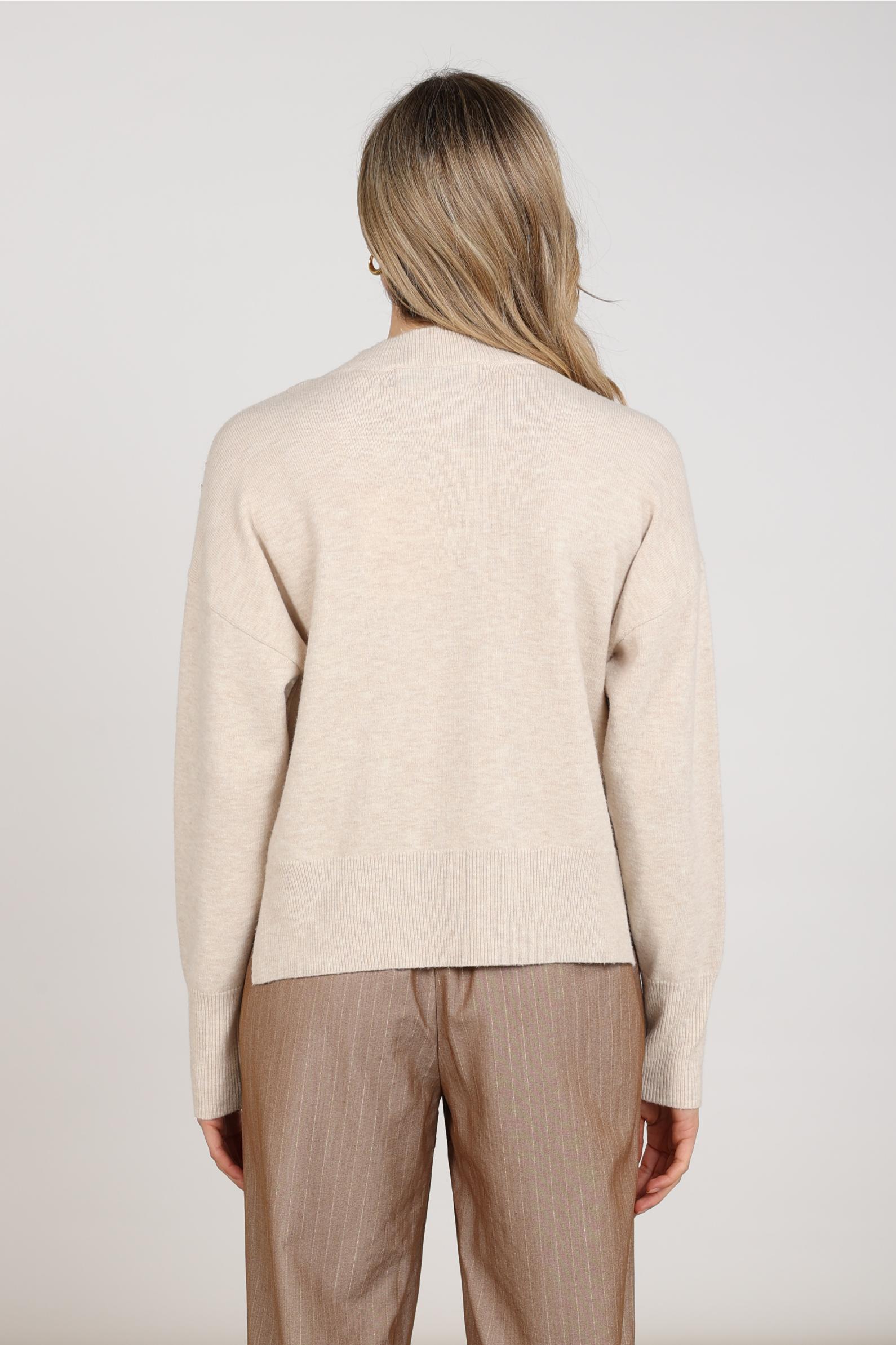 Meike Pullover | Sand Melange