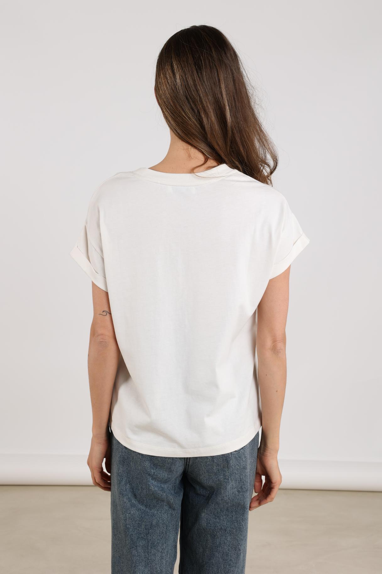 Lou Shirt | Offwhite/Navy