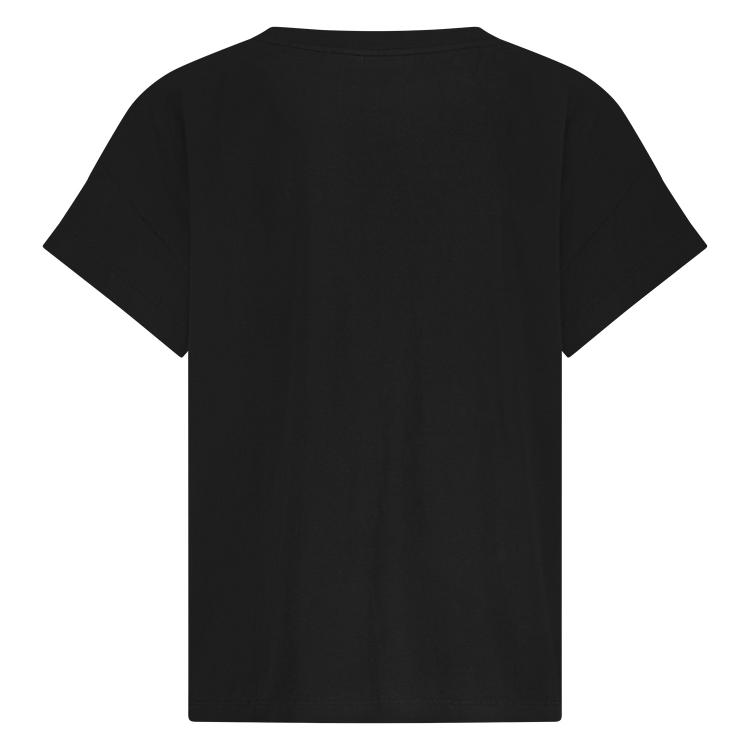 Pearly Shirt Flower | Black
