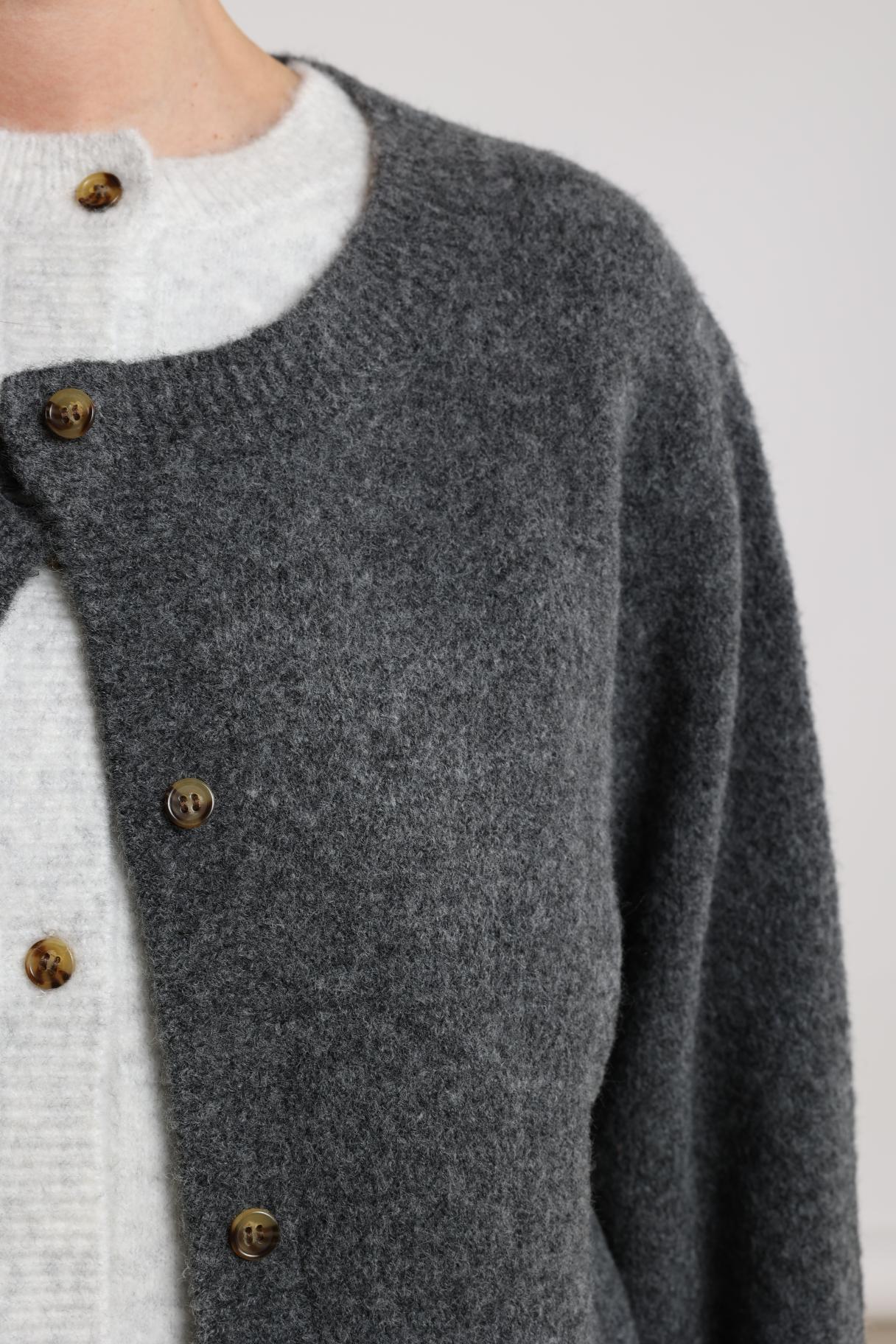 Mia Cardigan | Antracite