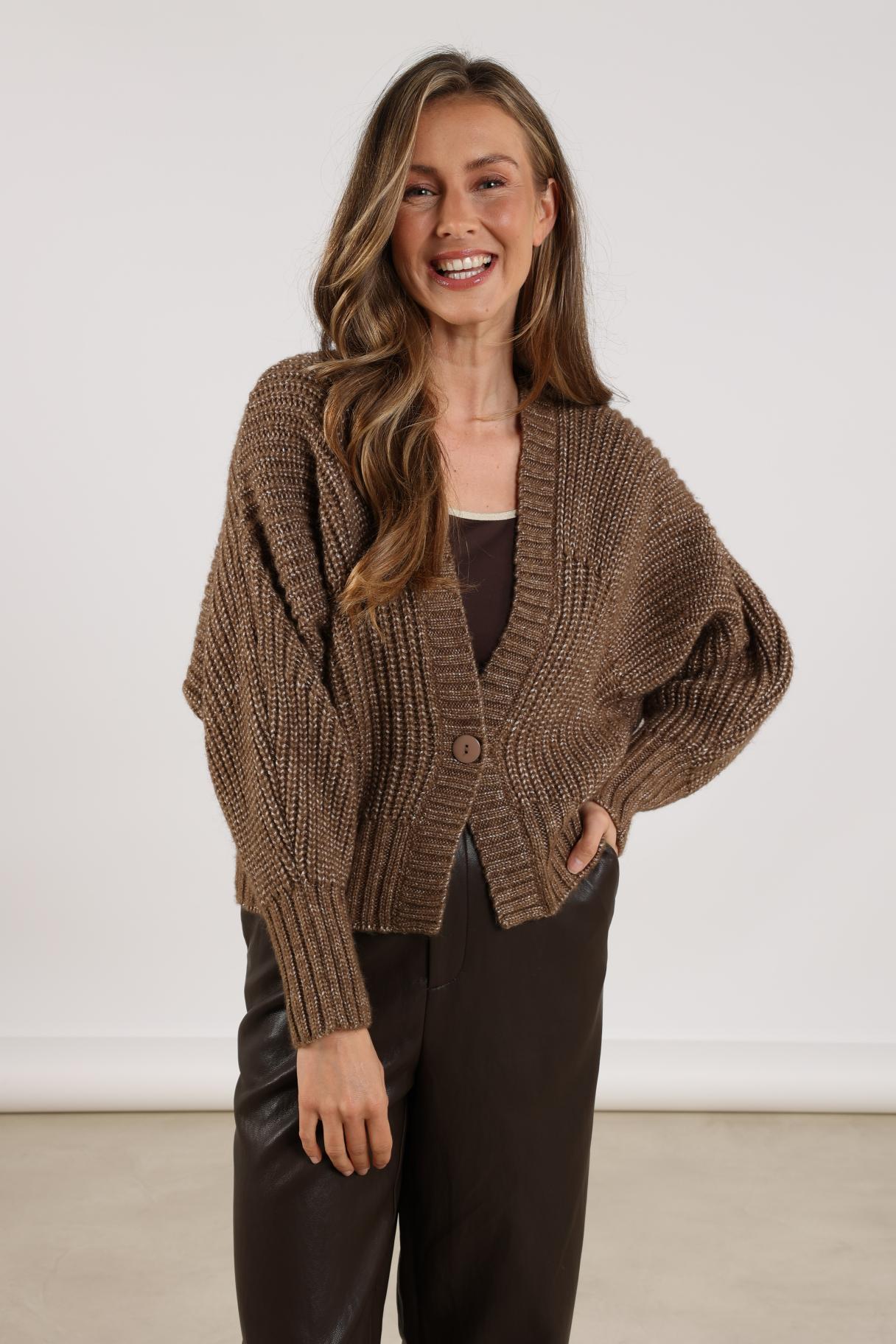Jolijn Cardigan | Light Fango