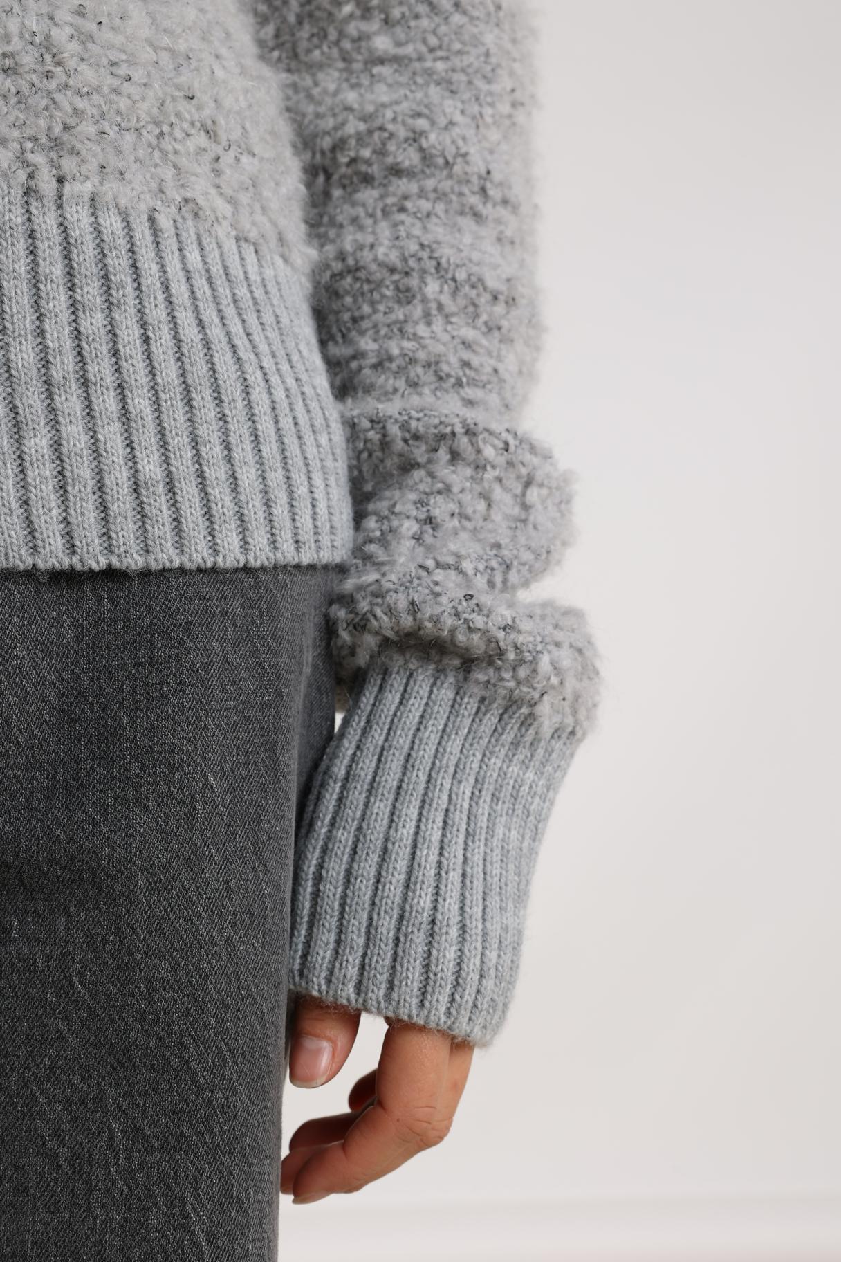 Kayle Cardigan | Light grey