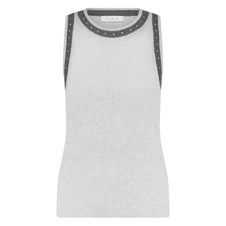 Nice Singlet Studs | Light grey
