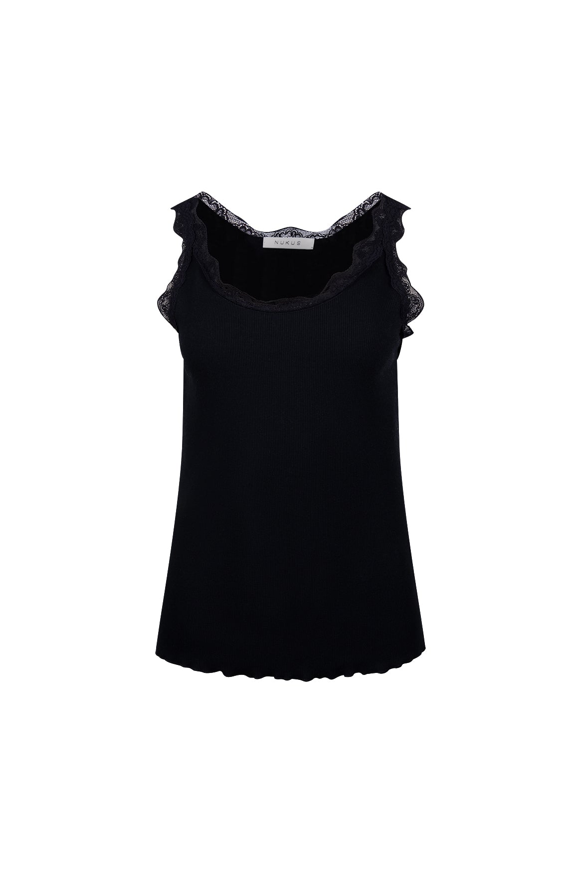 Maddie Singlet Lace | Black