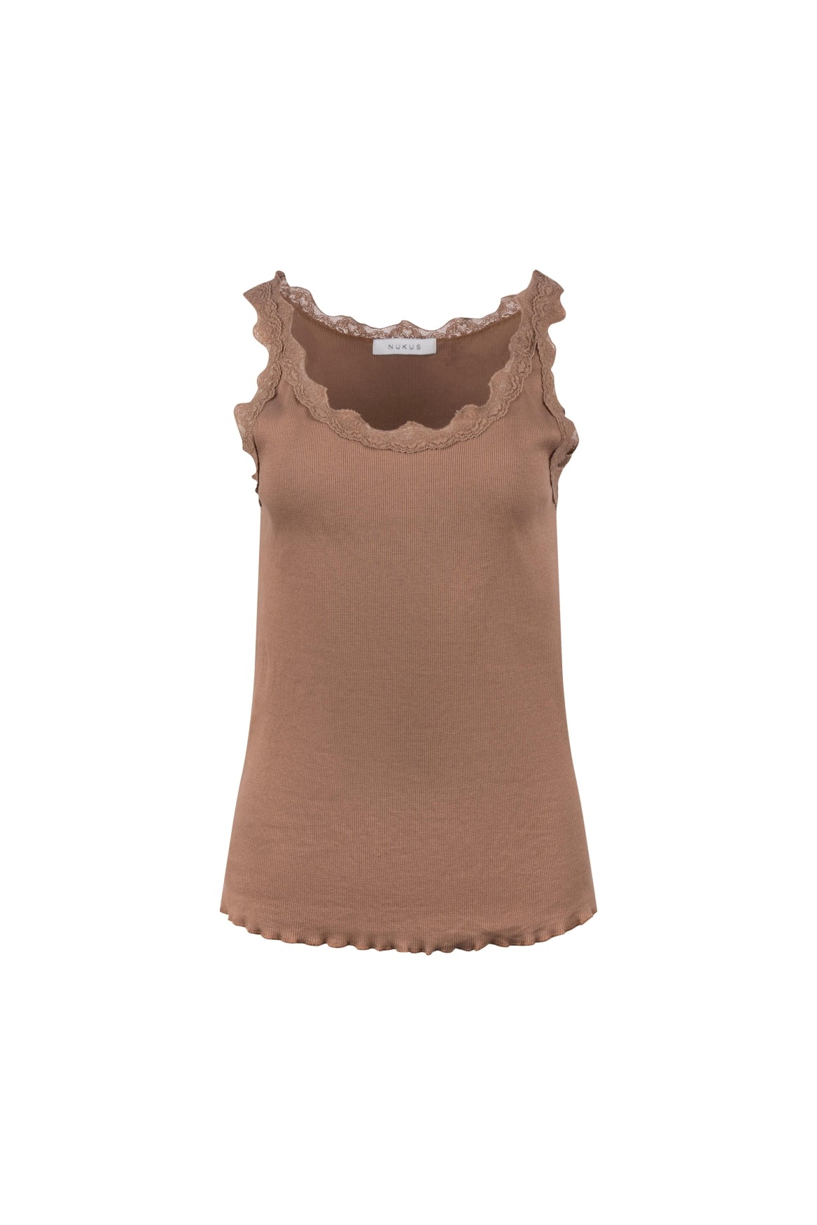 Maddie Singlet Lace | Taupe