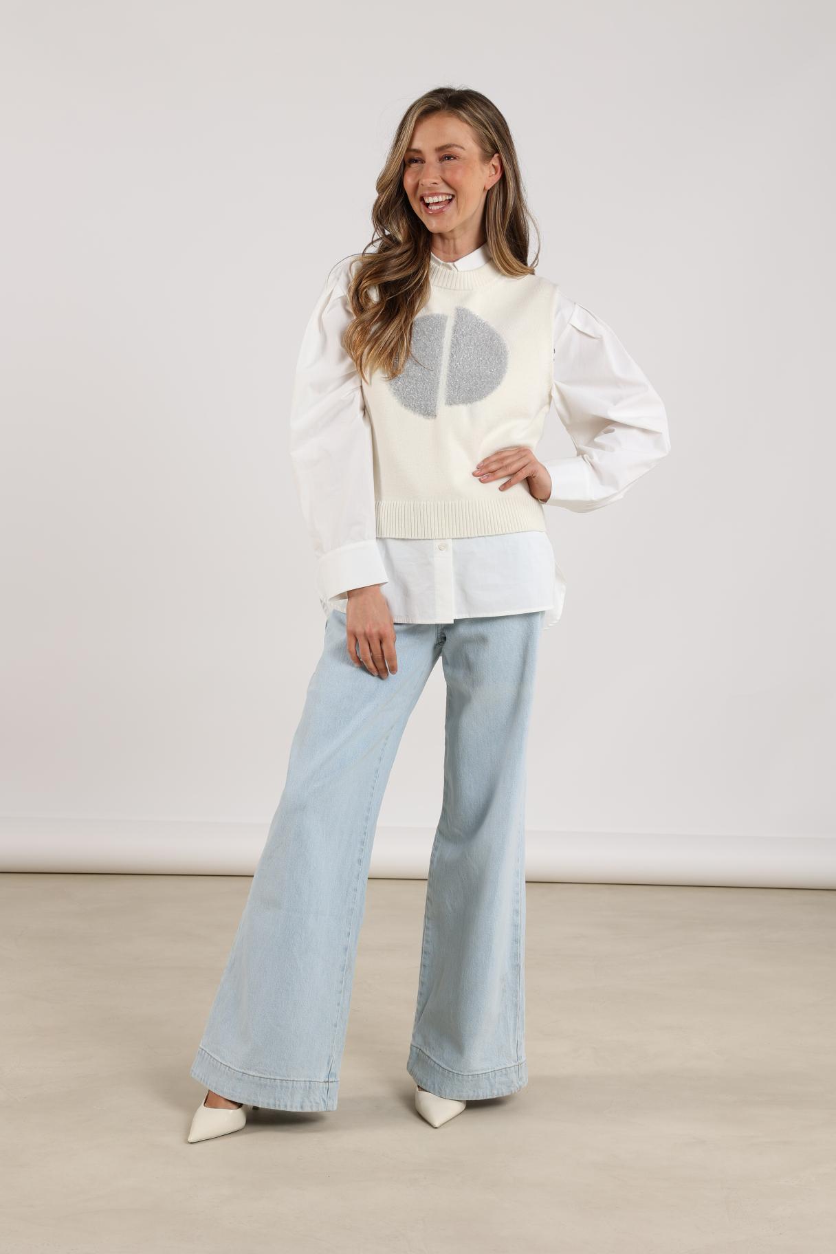 Intarsia Spencer | Off White