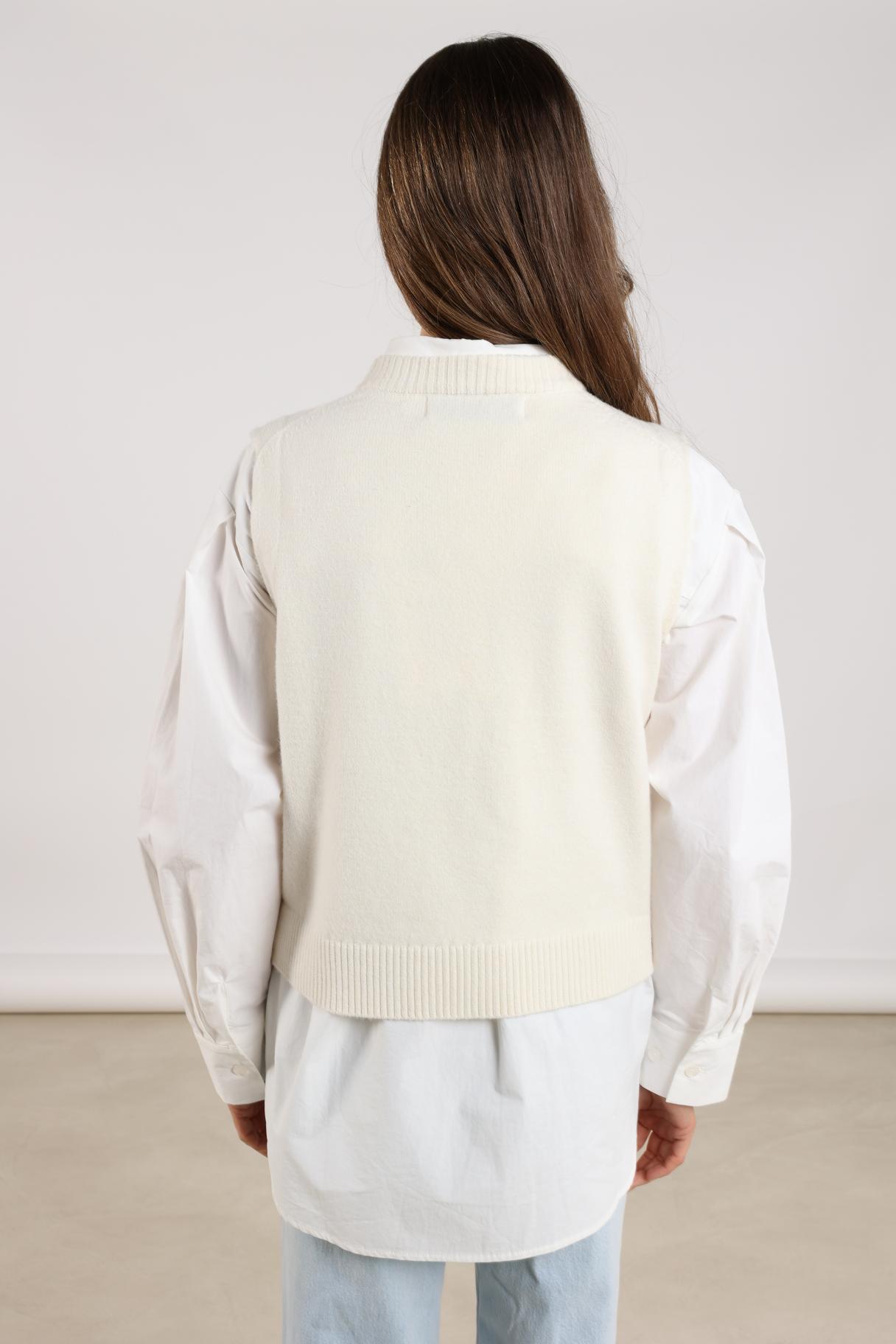 Intarsia Spencer | Off White