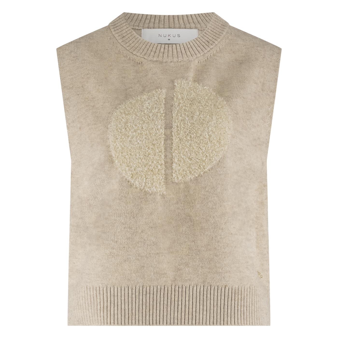 Intarsia Spencer | Sand