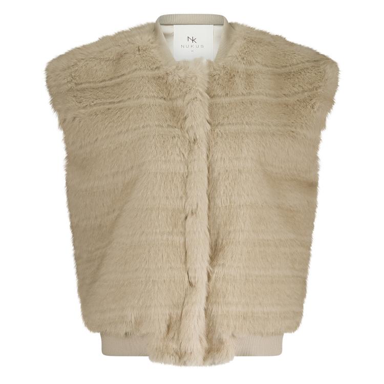 Billy Gilet Stripe | Sand