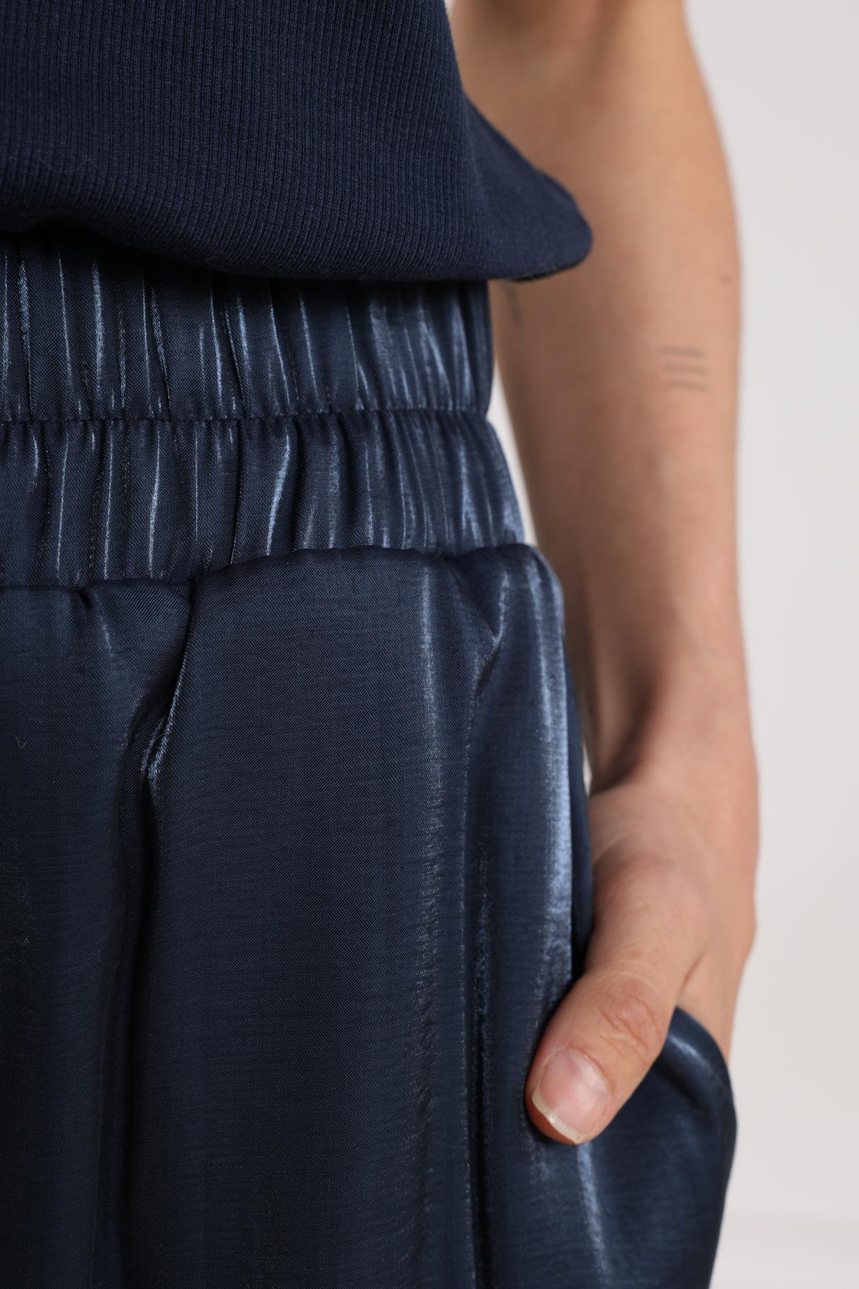 Doorty Pants Shiny | Navy
