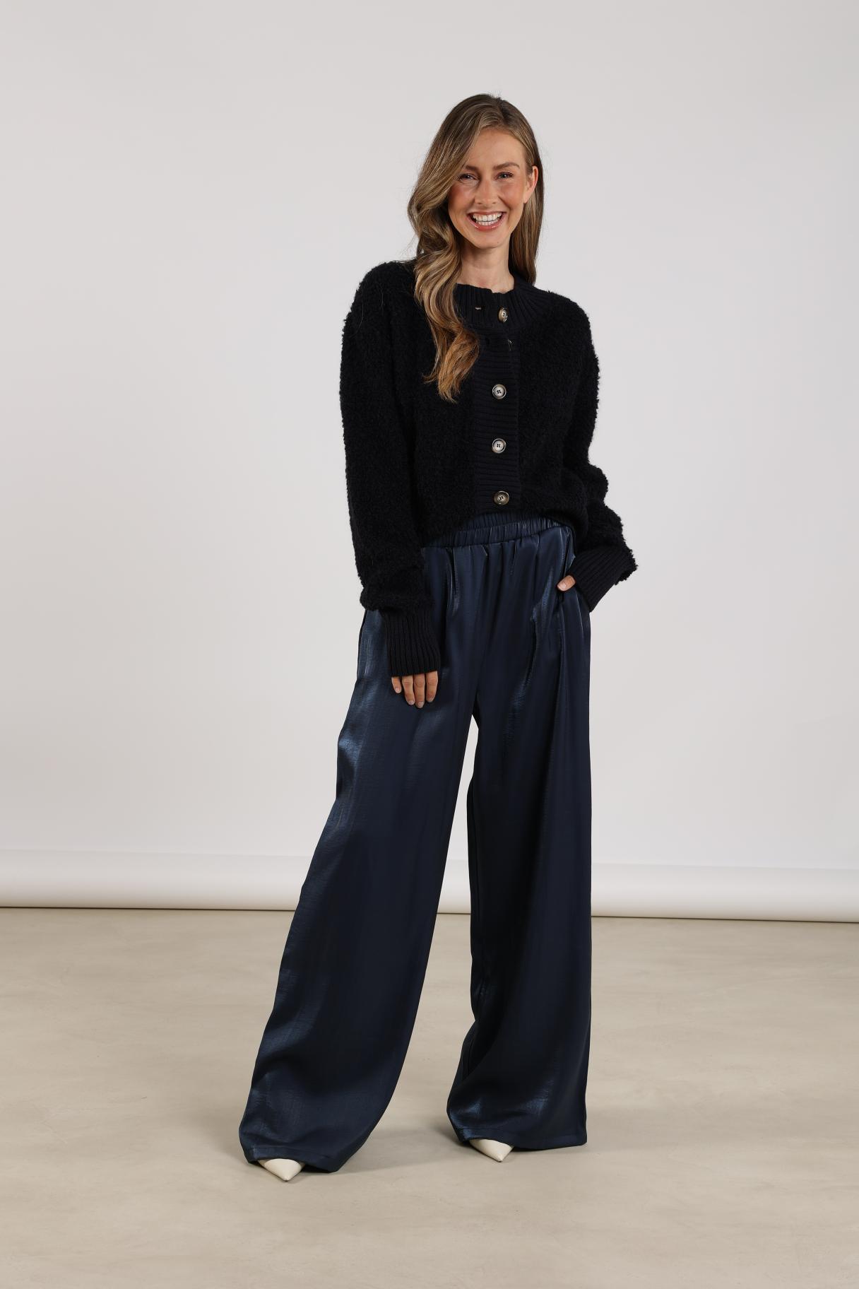 Doorty Pants Shiny | Navy