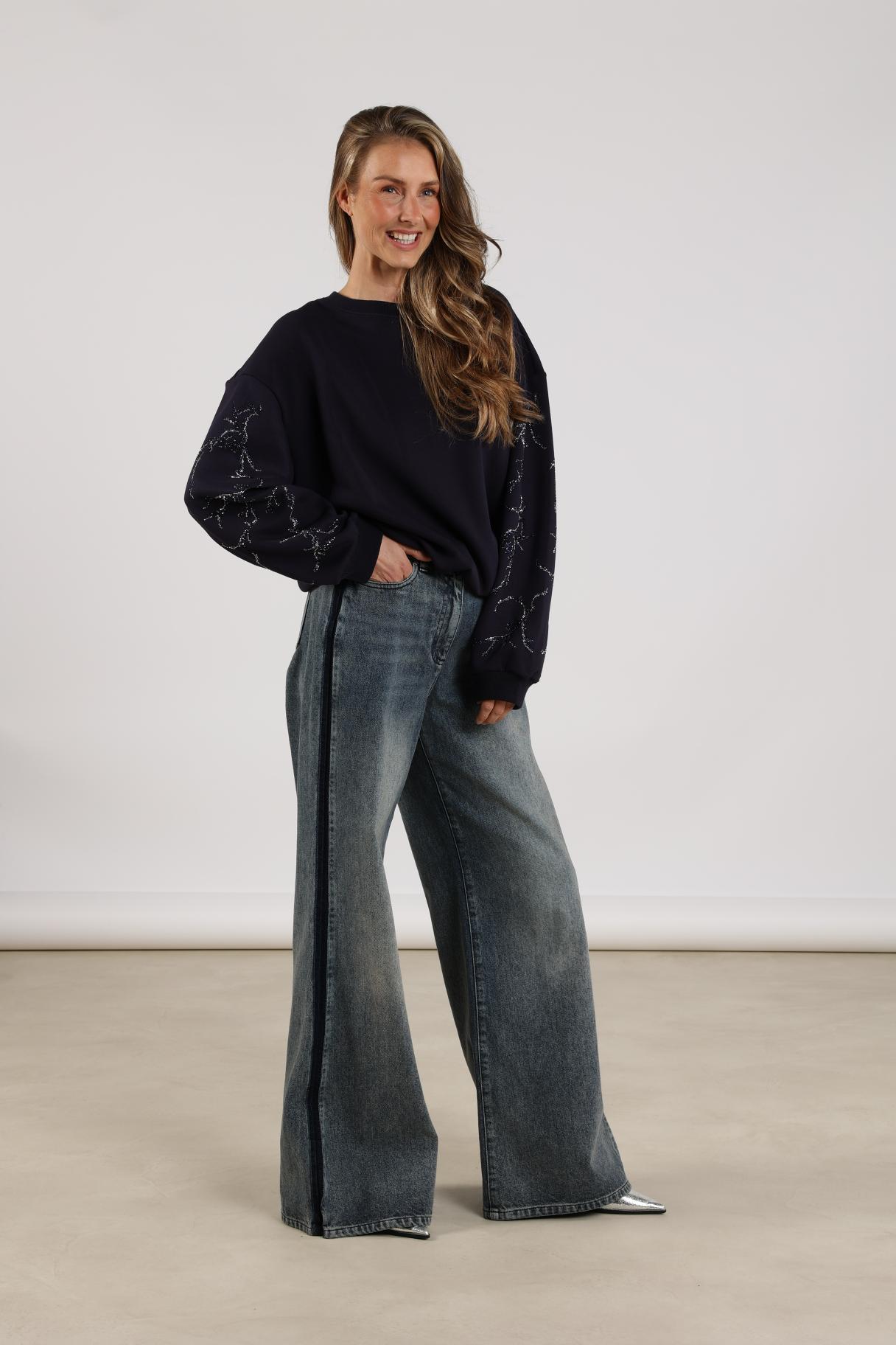 Ruby Pants Denim | Blue Denim