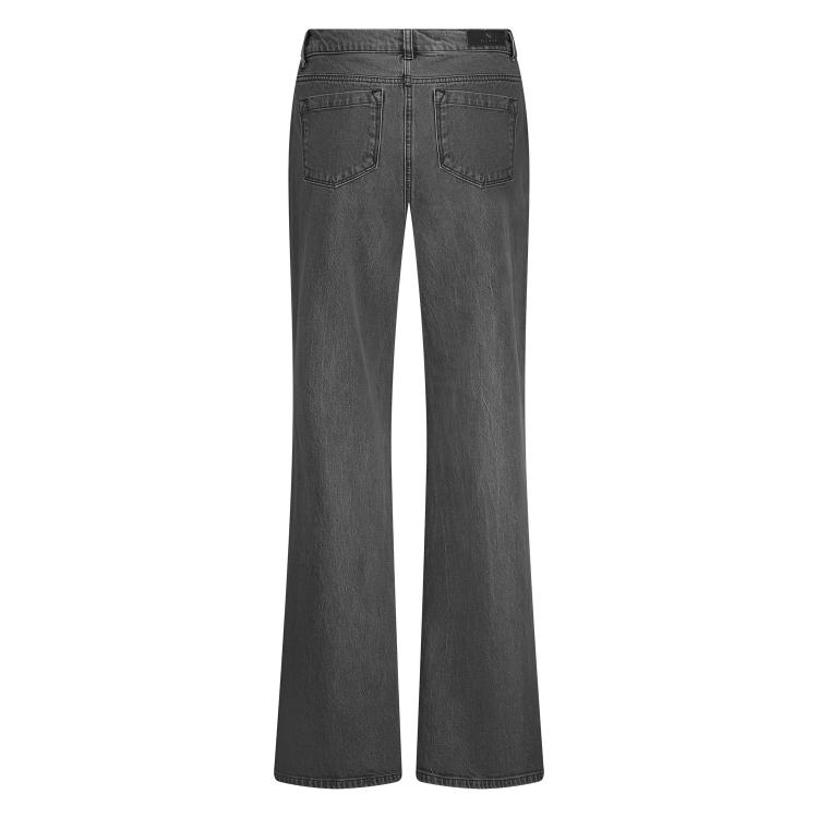Ruby Pants Denim Studs | Grey Denim