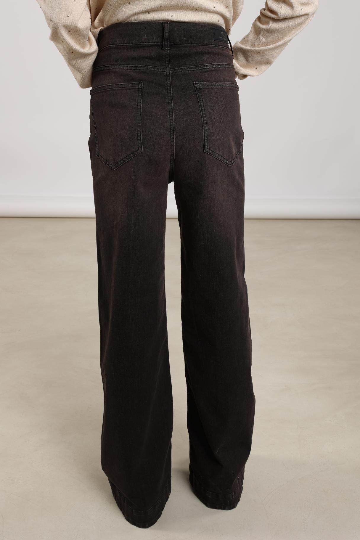 Abby Pants Denim | Dark Chocolate
