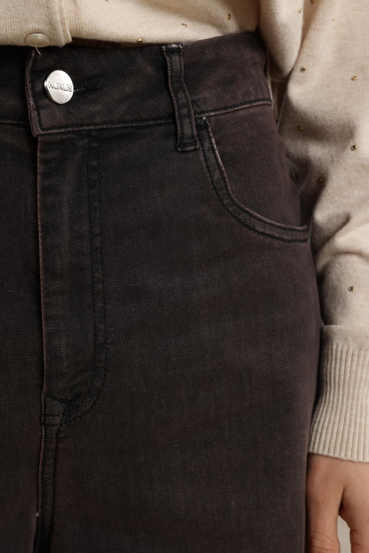 Abby Pants Denim | Dark Chocolate