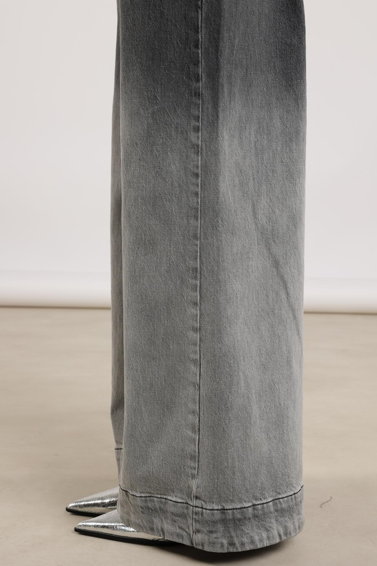 Abby Pants Denim | Grey Denim