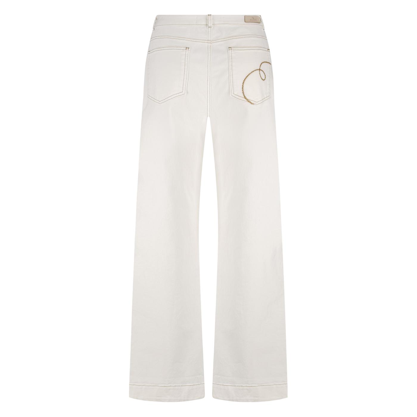 Abby Pants Denim Embroidery | Off White