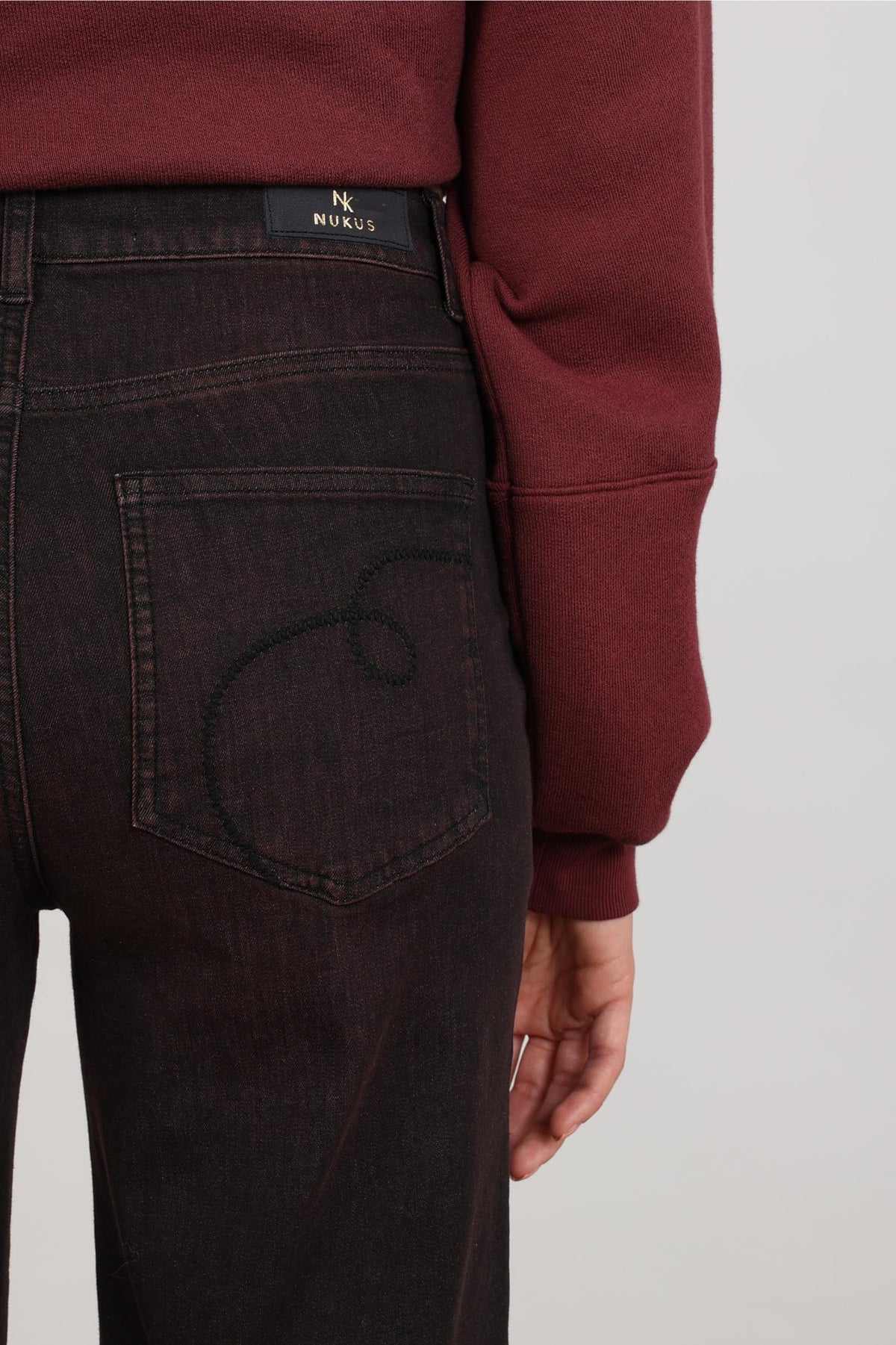 Abby Pants Denim | Cherry