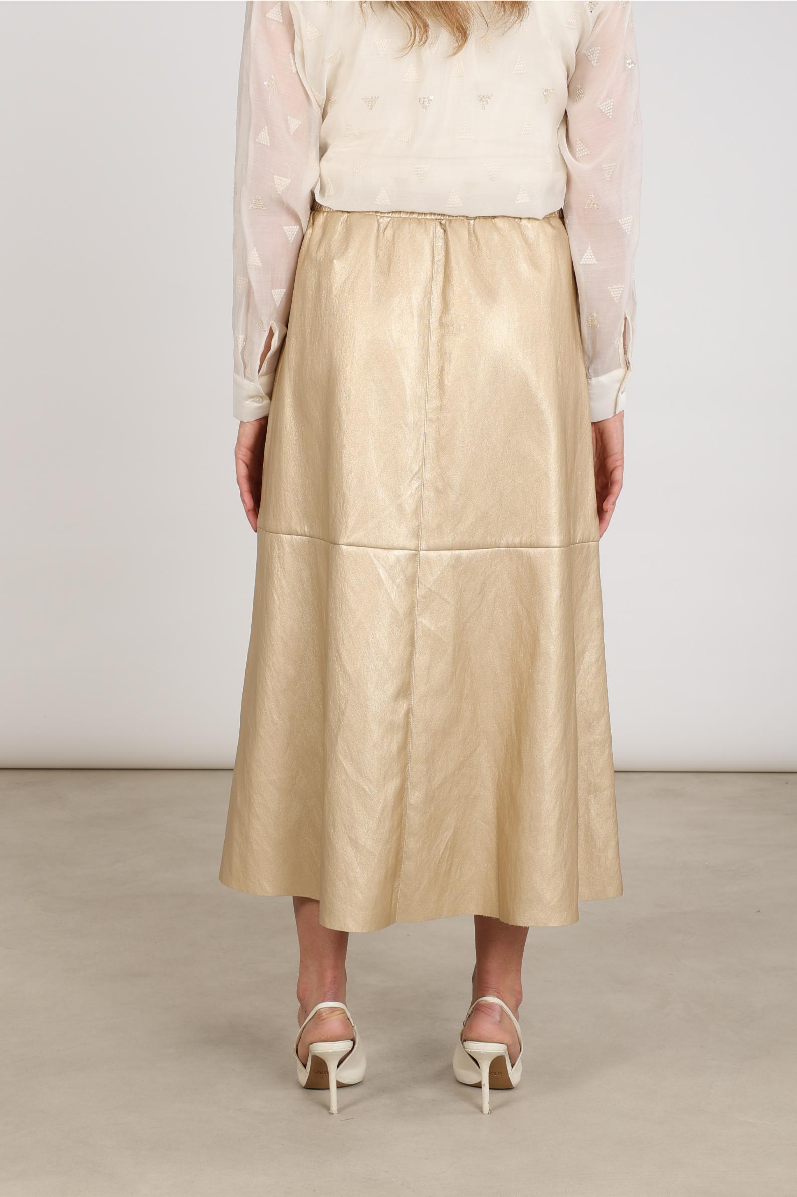 Britney Skirt | Gold