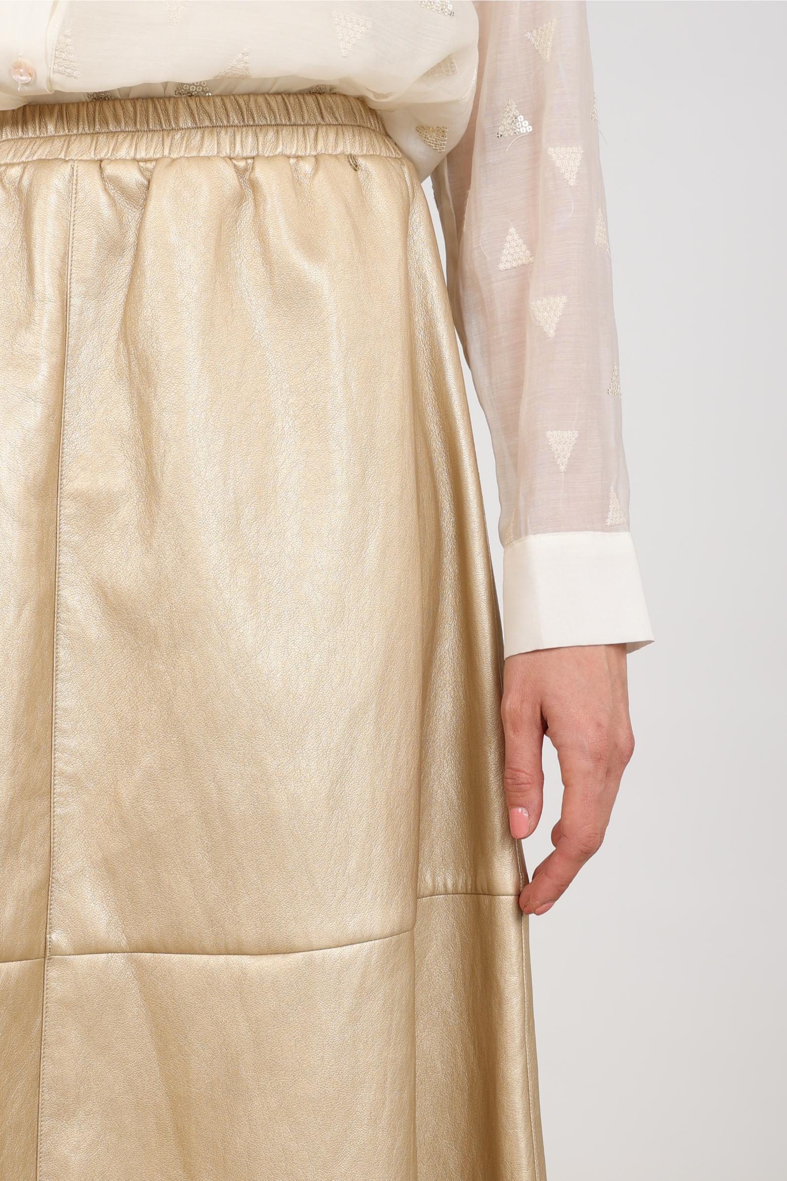Britney Skirt | Gold