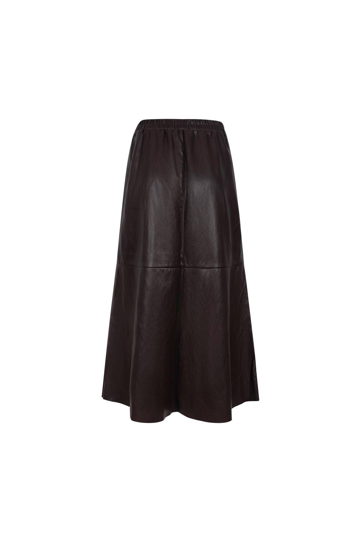 Britney Skirt PU | Chocolate