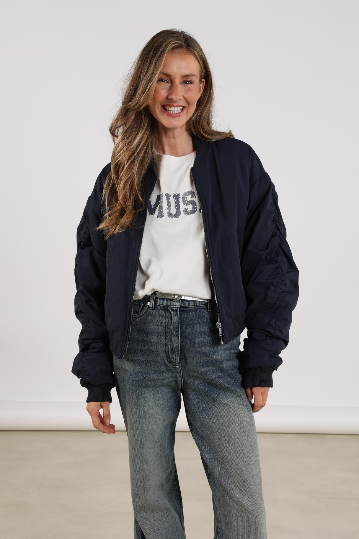 Celeste Jacket | Navy