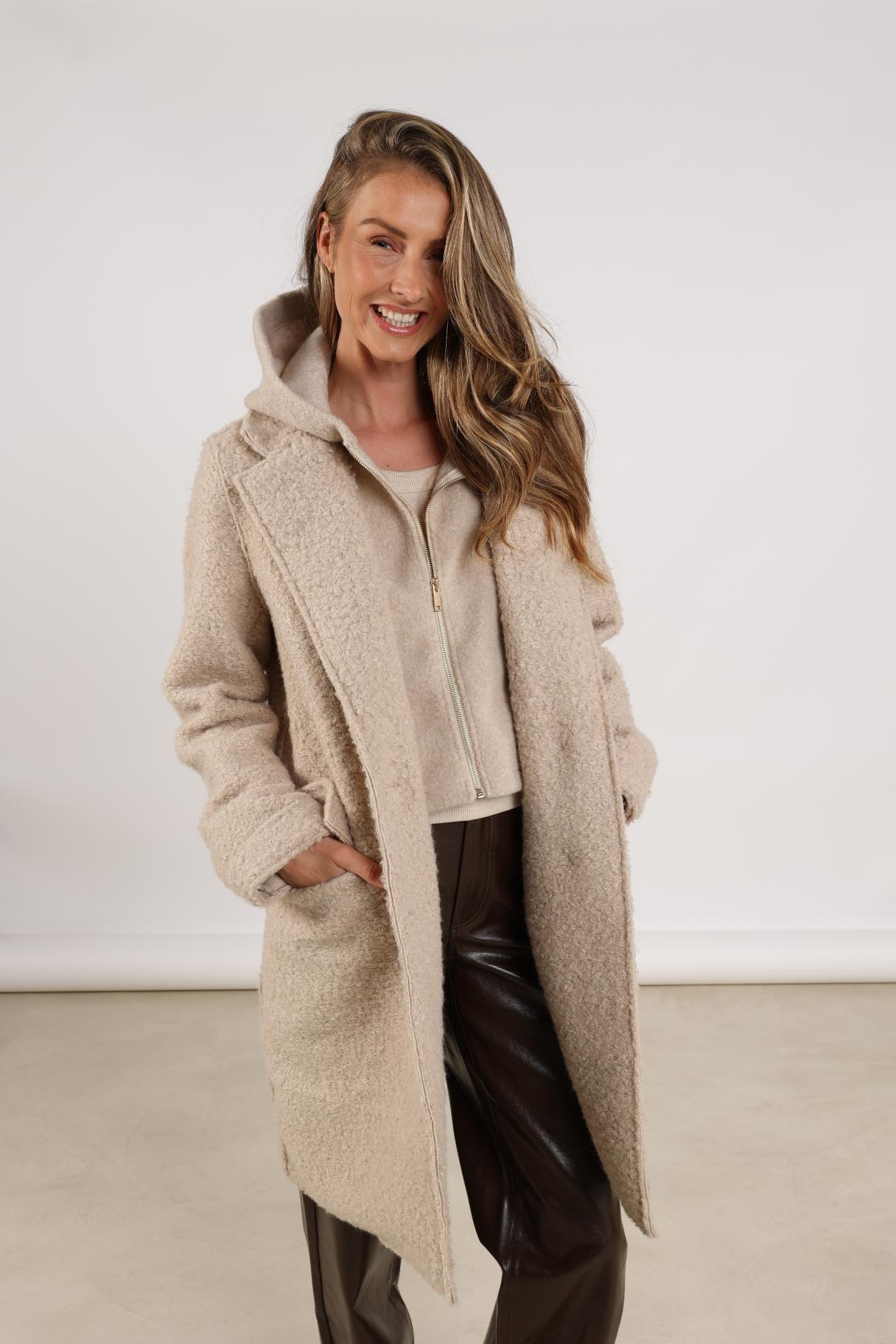 Inna Jacket Boucle | Sand