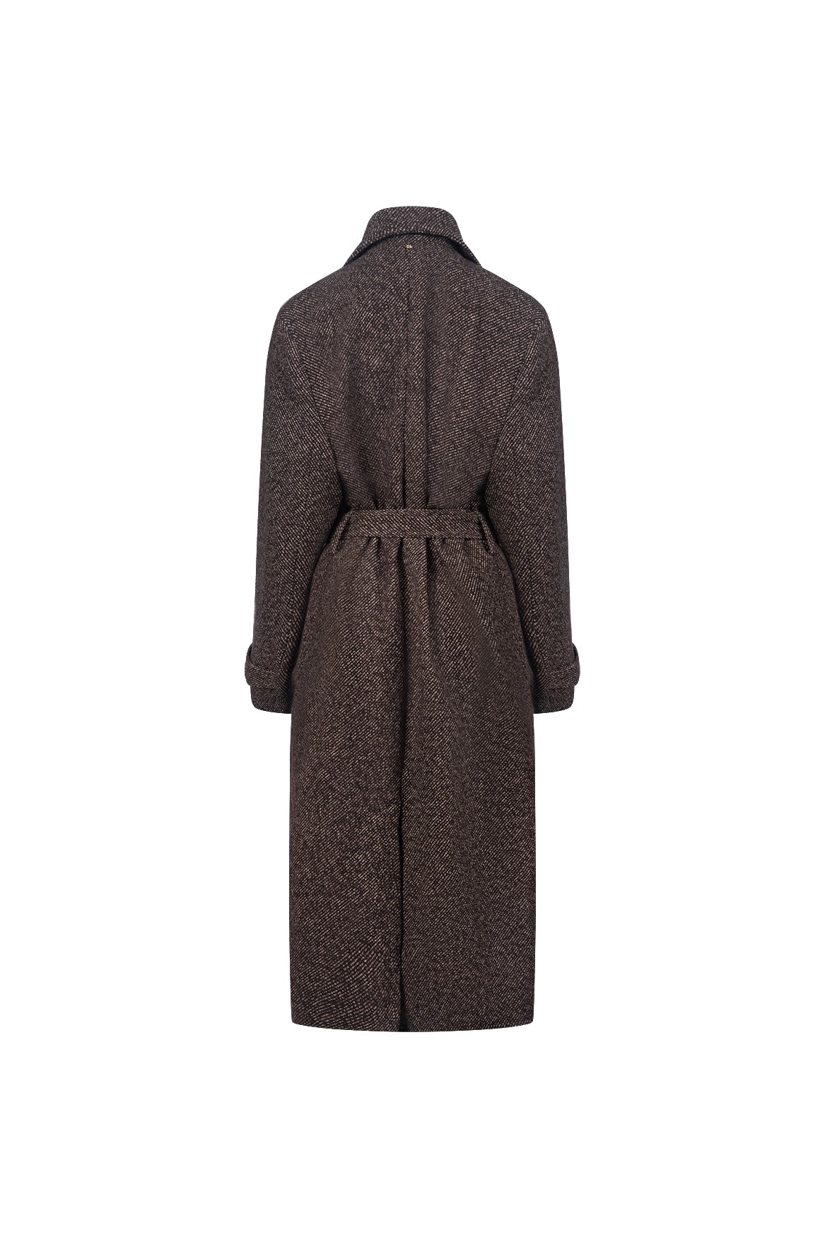 Jade Coat Long | Chocolate