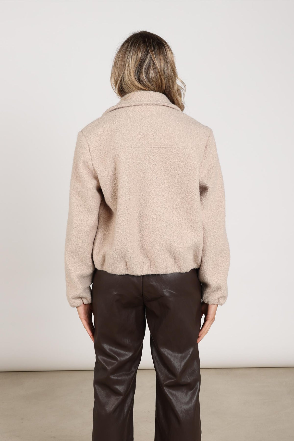 Madelin Jacke Bouclé | Sand