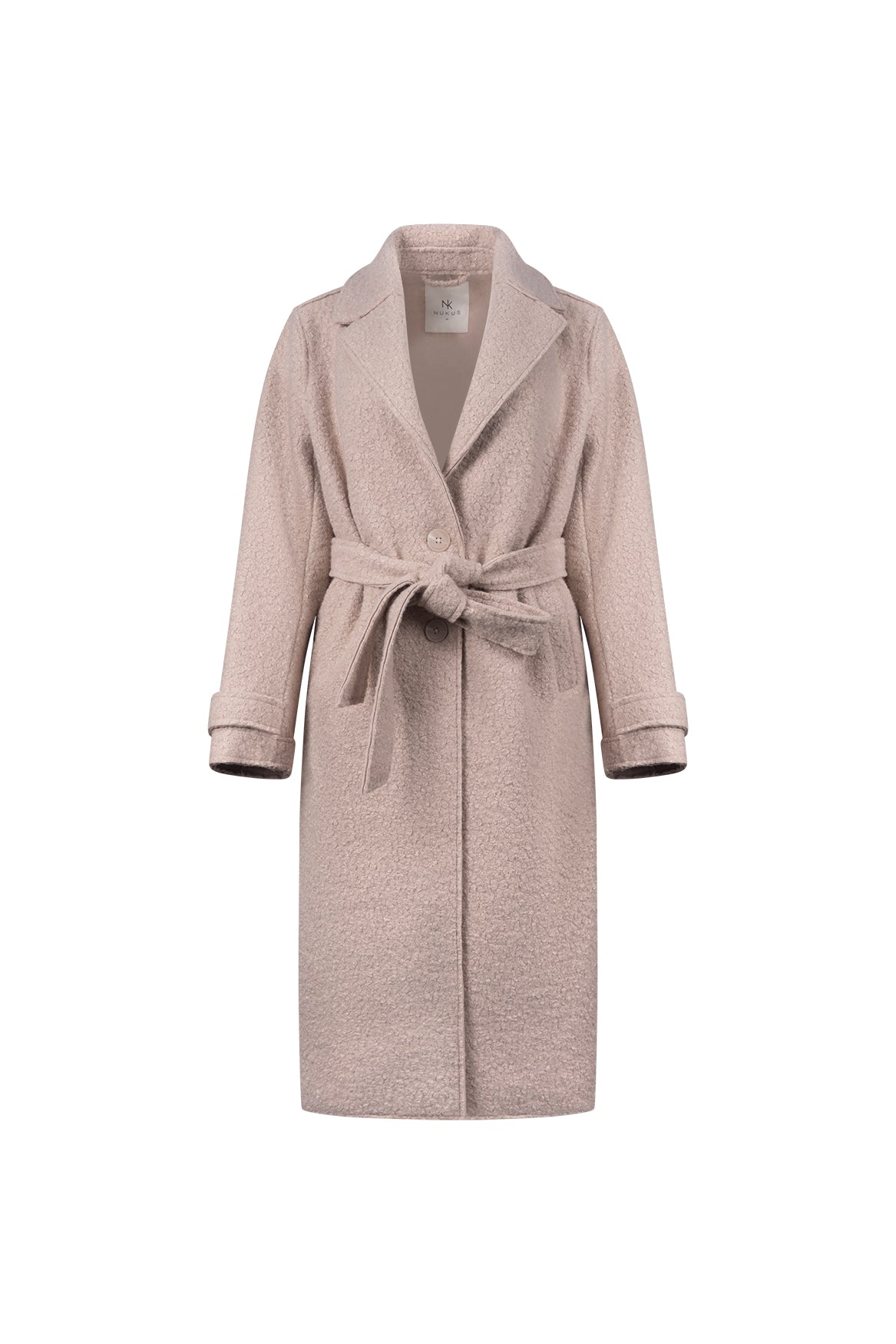 Mace Coat Boucle | Sand