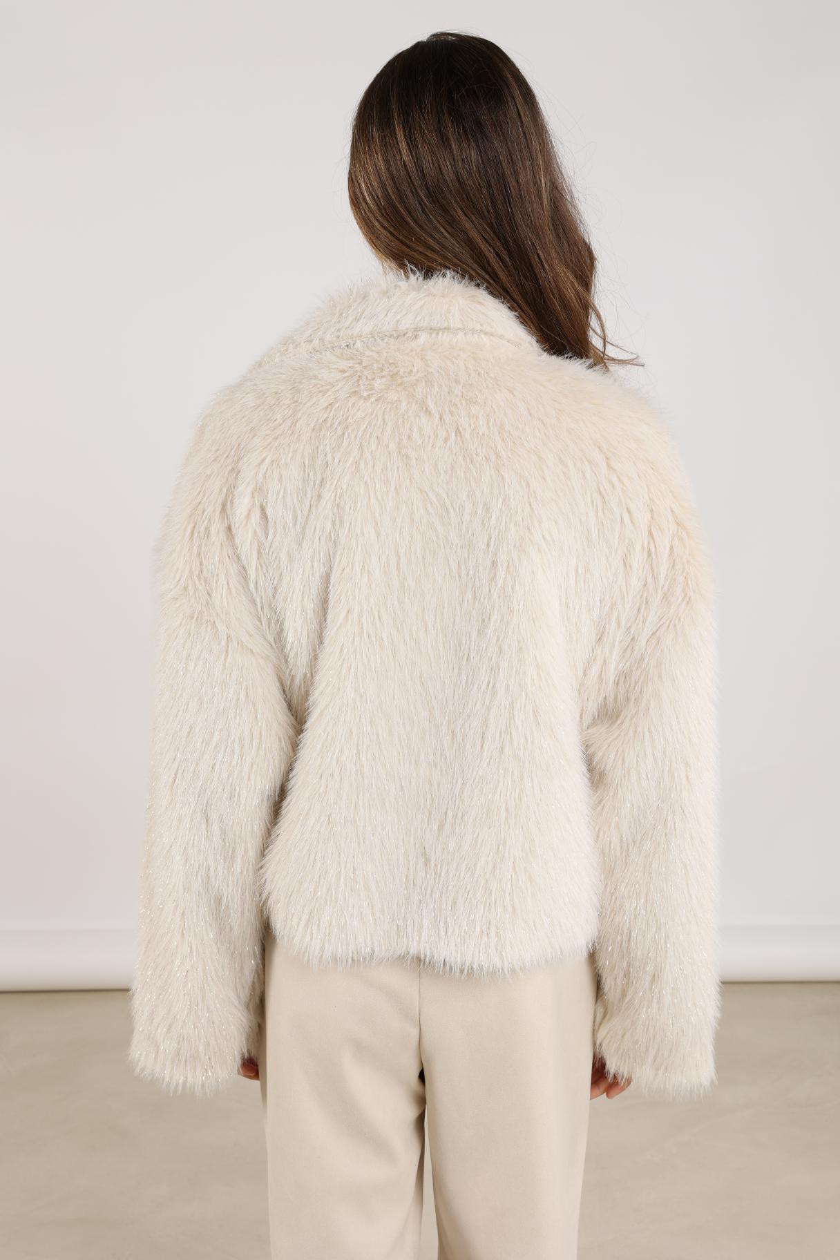Pleun Jacket | Offwhite/Silver