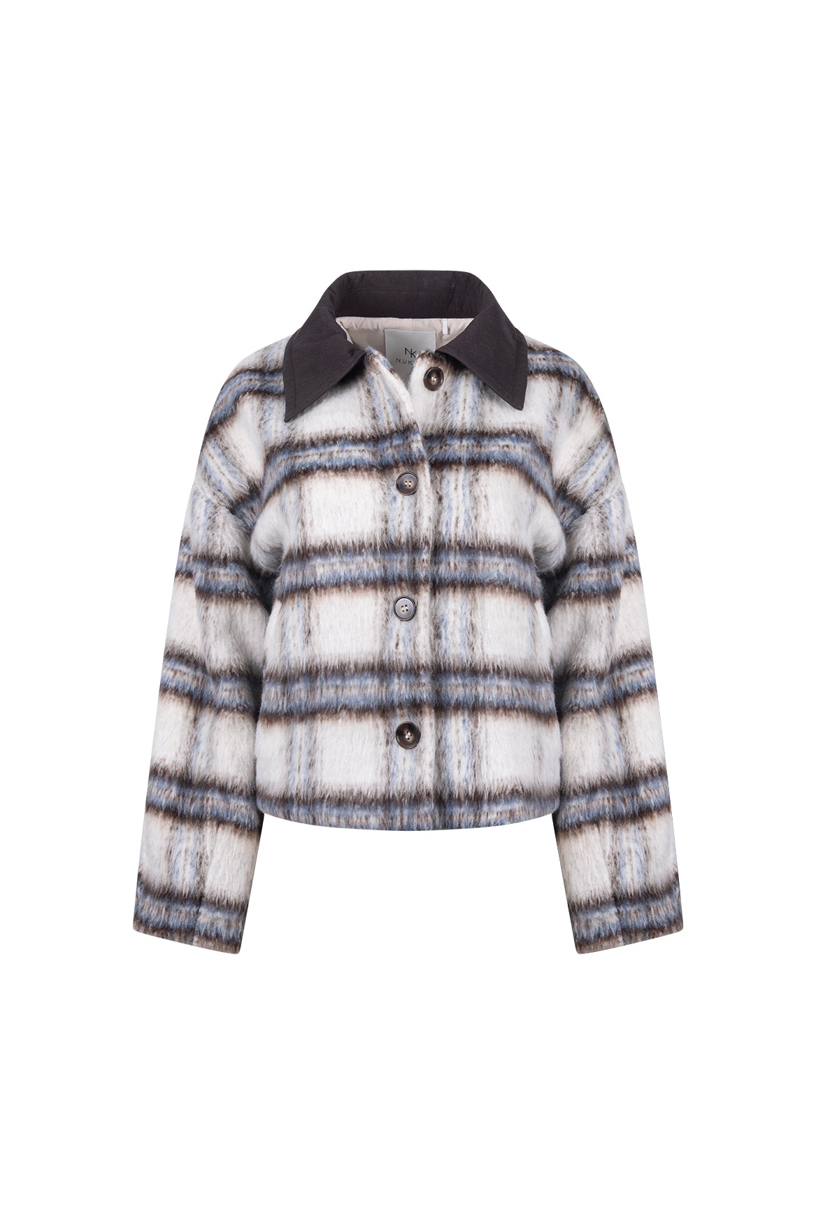 Debora Jacket | Offwhite/Chocolate