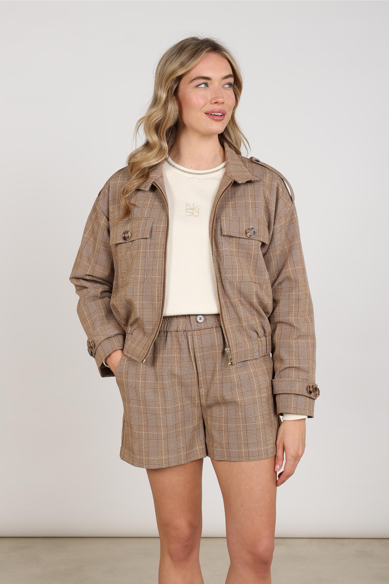 Hope Jacket Check | Toffee