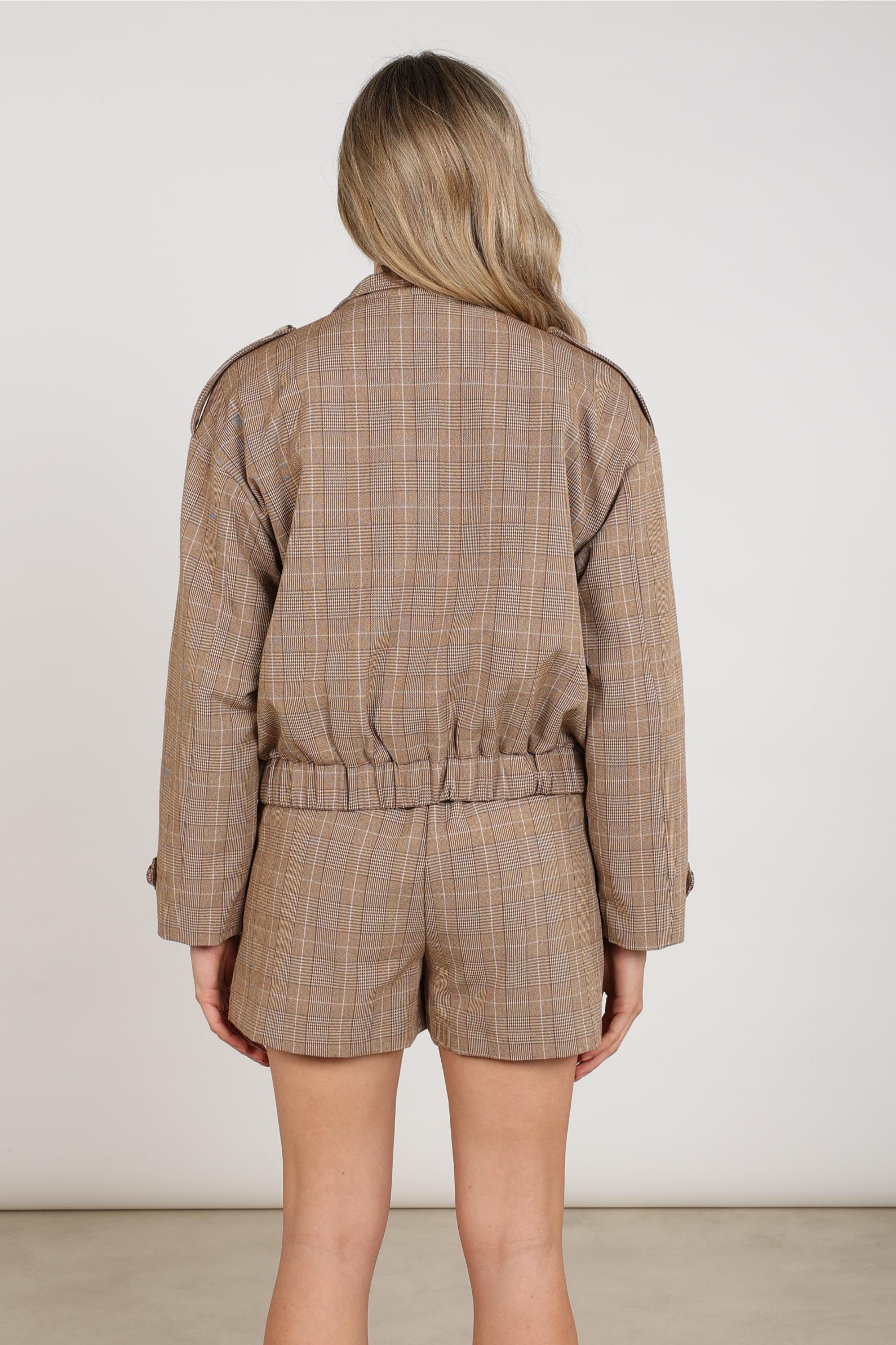 Hope Jacket Check | Toffee