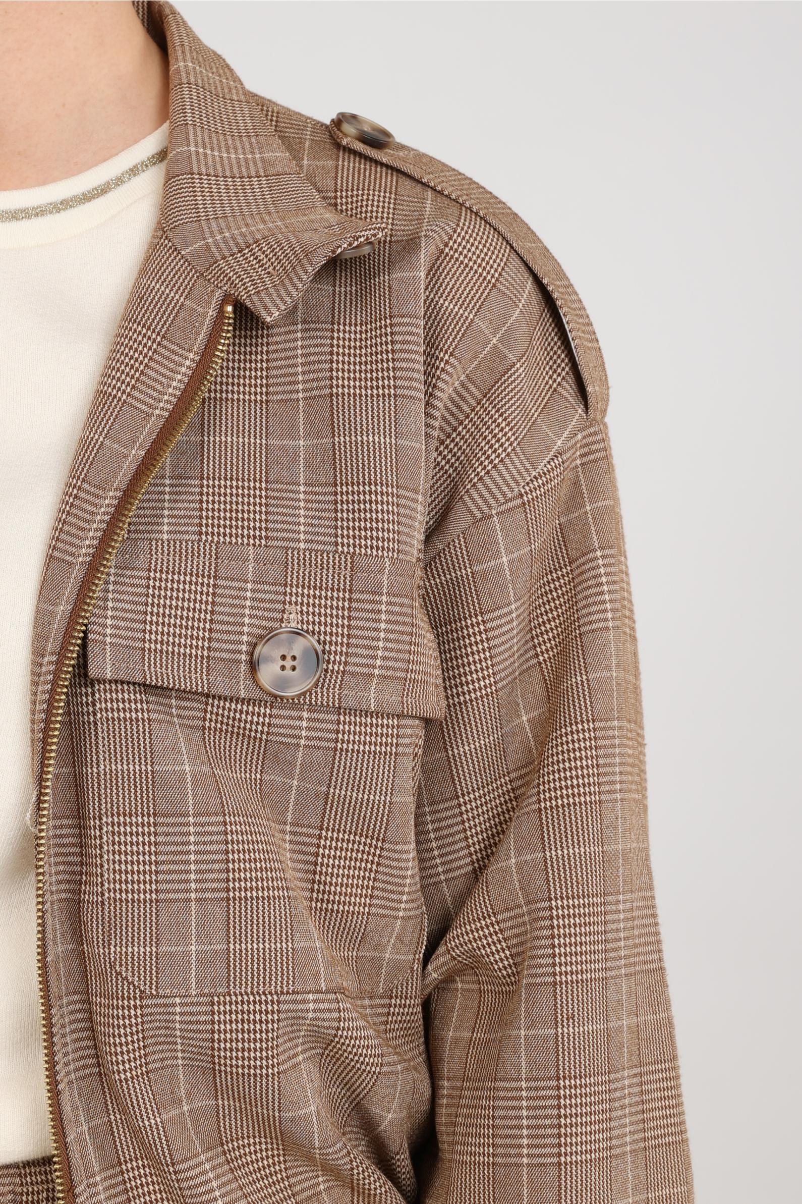 Hope Jacket Check | Toffee