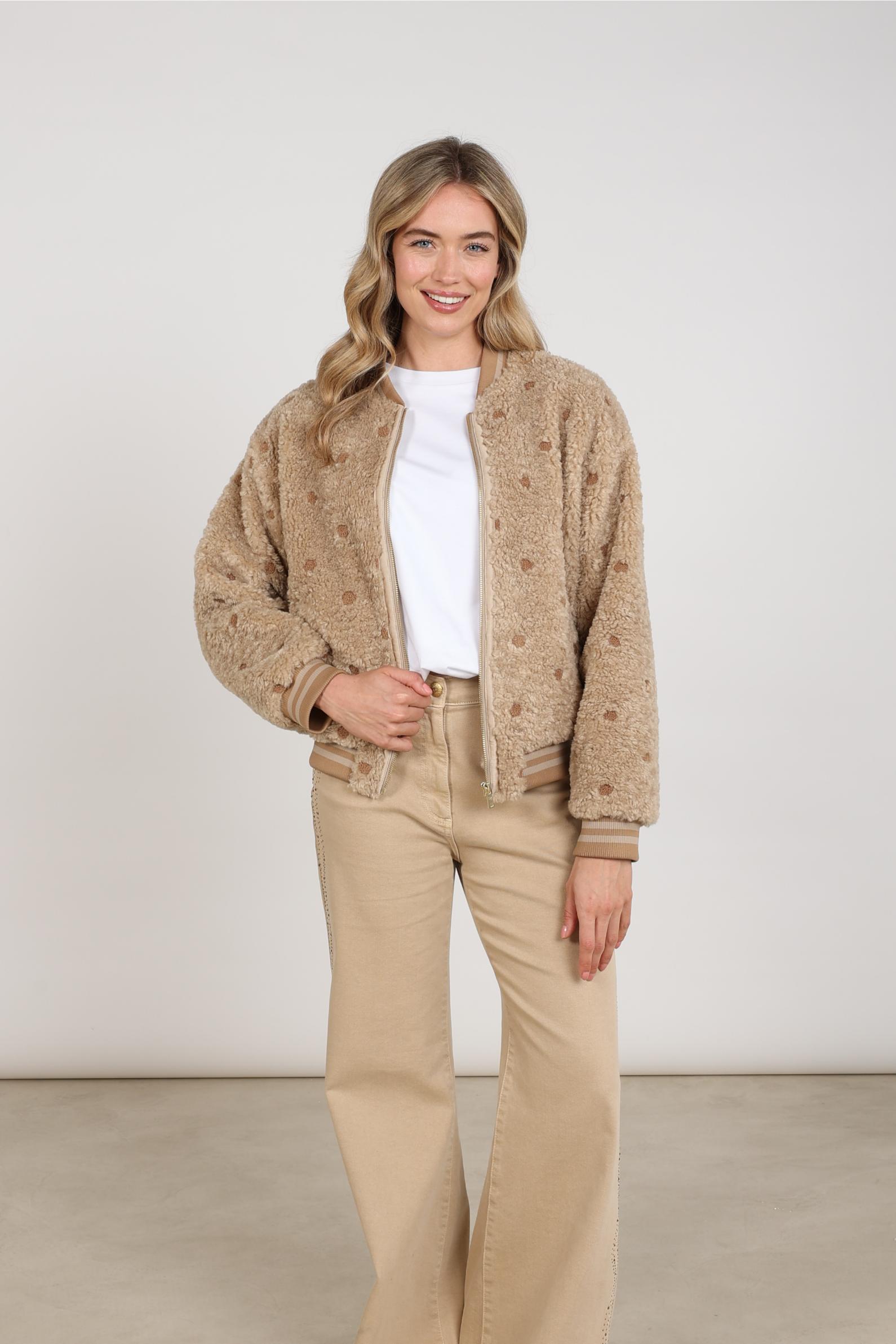 Henny Jacket Dots | Sand