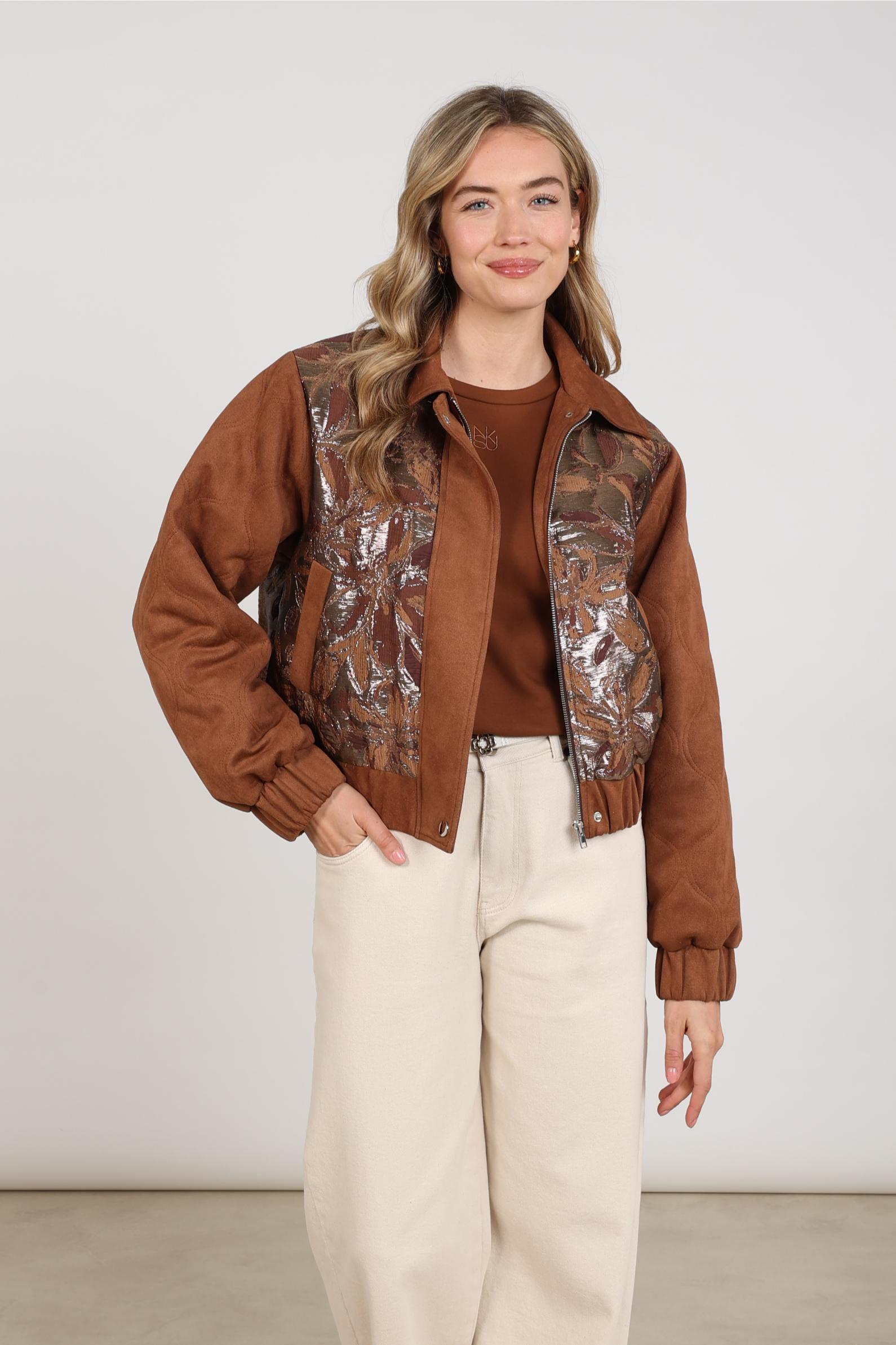Demi Jacket | Espresso/Toffee