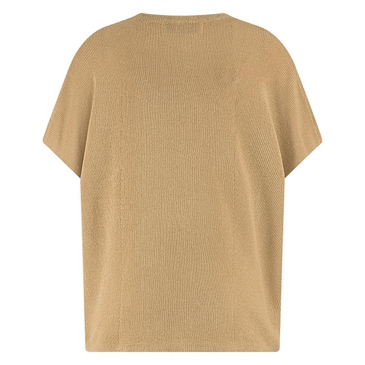 Dina Top Lurex | Camel