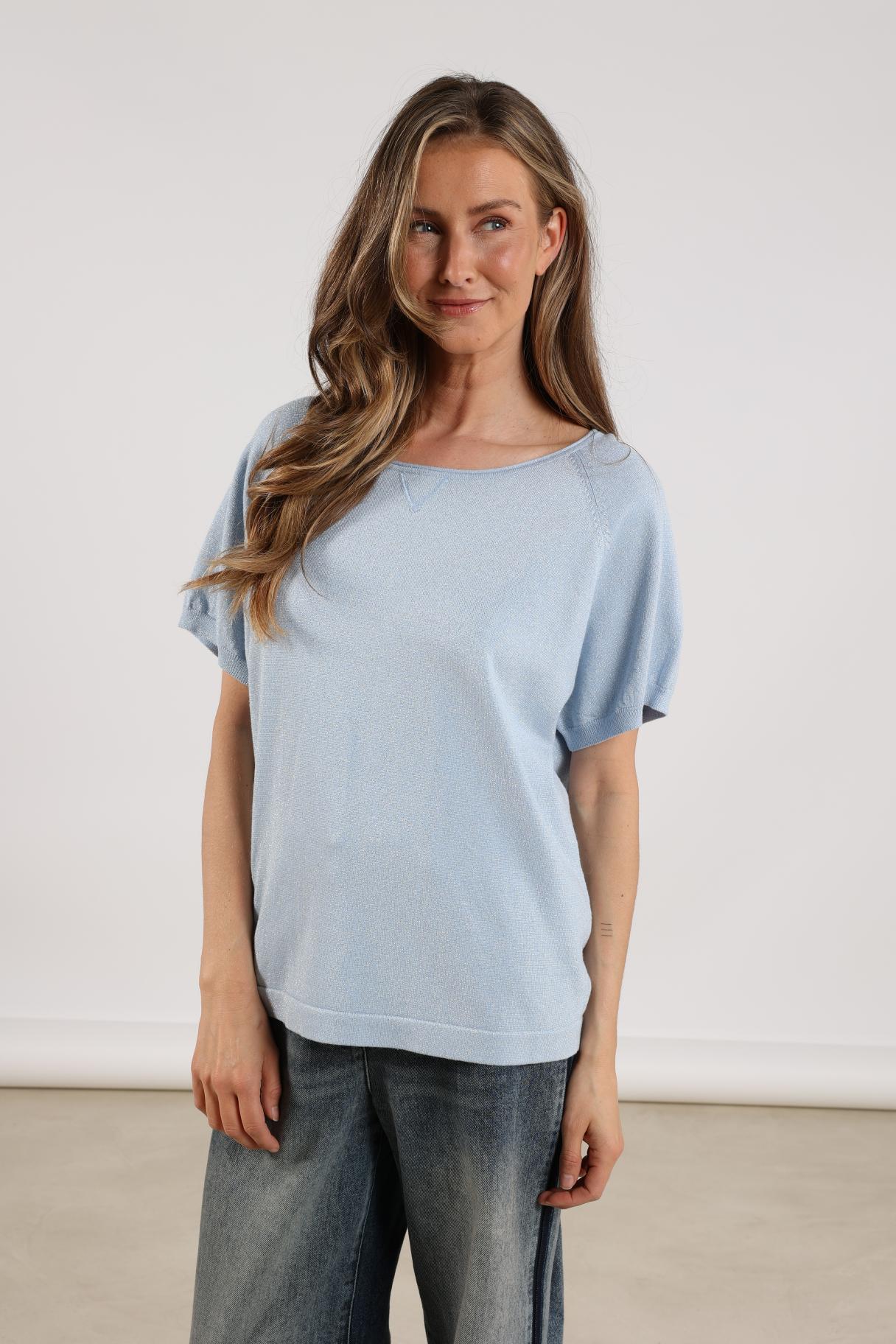Anita Top Lurex | Ice
